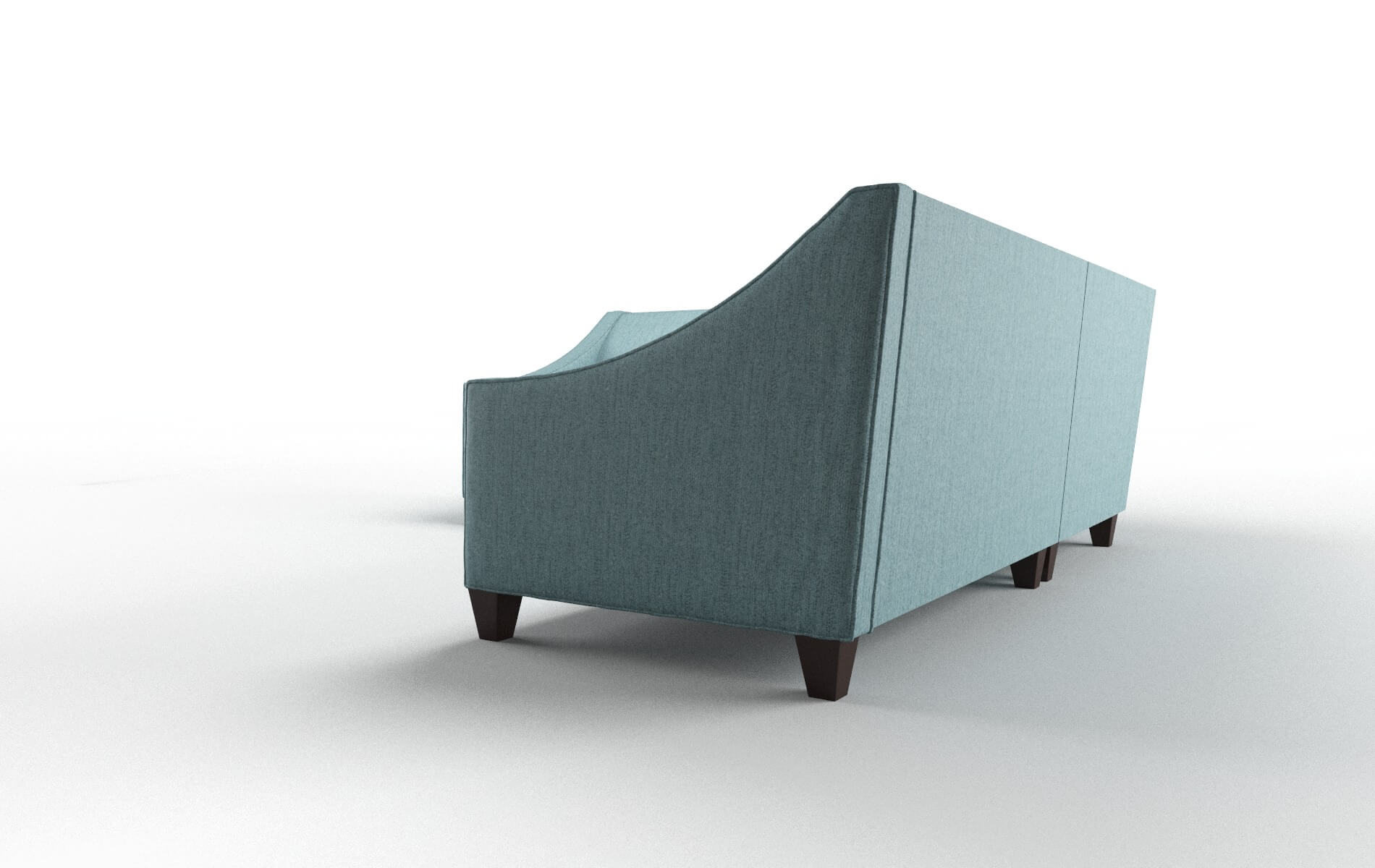 Berlin Insight Peacock Sectional espresso legs 4