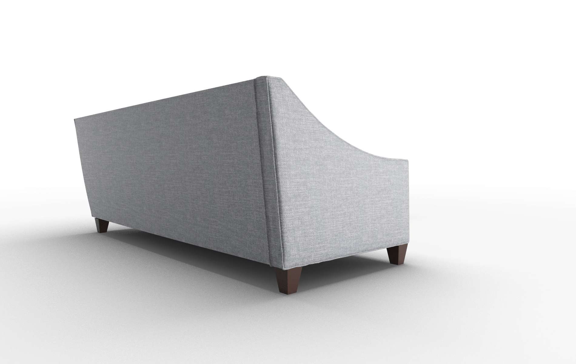 Berlin Keylargo Ash Sectional espresso legs 3