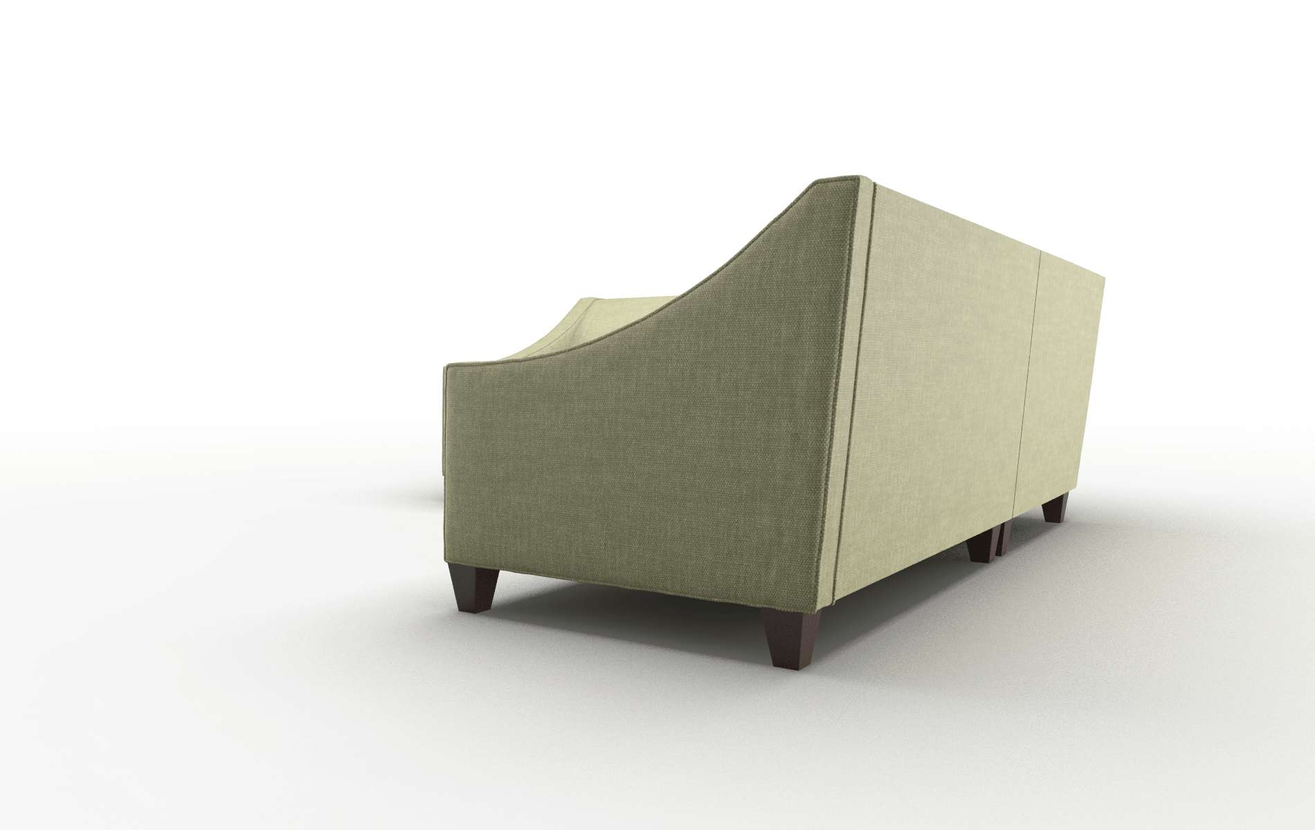 Berlin Keylargo Grass Sectional espresso legs 4