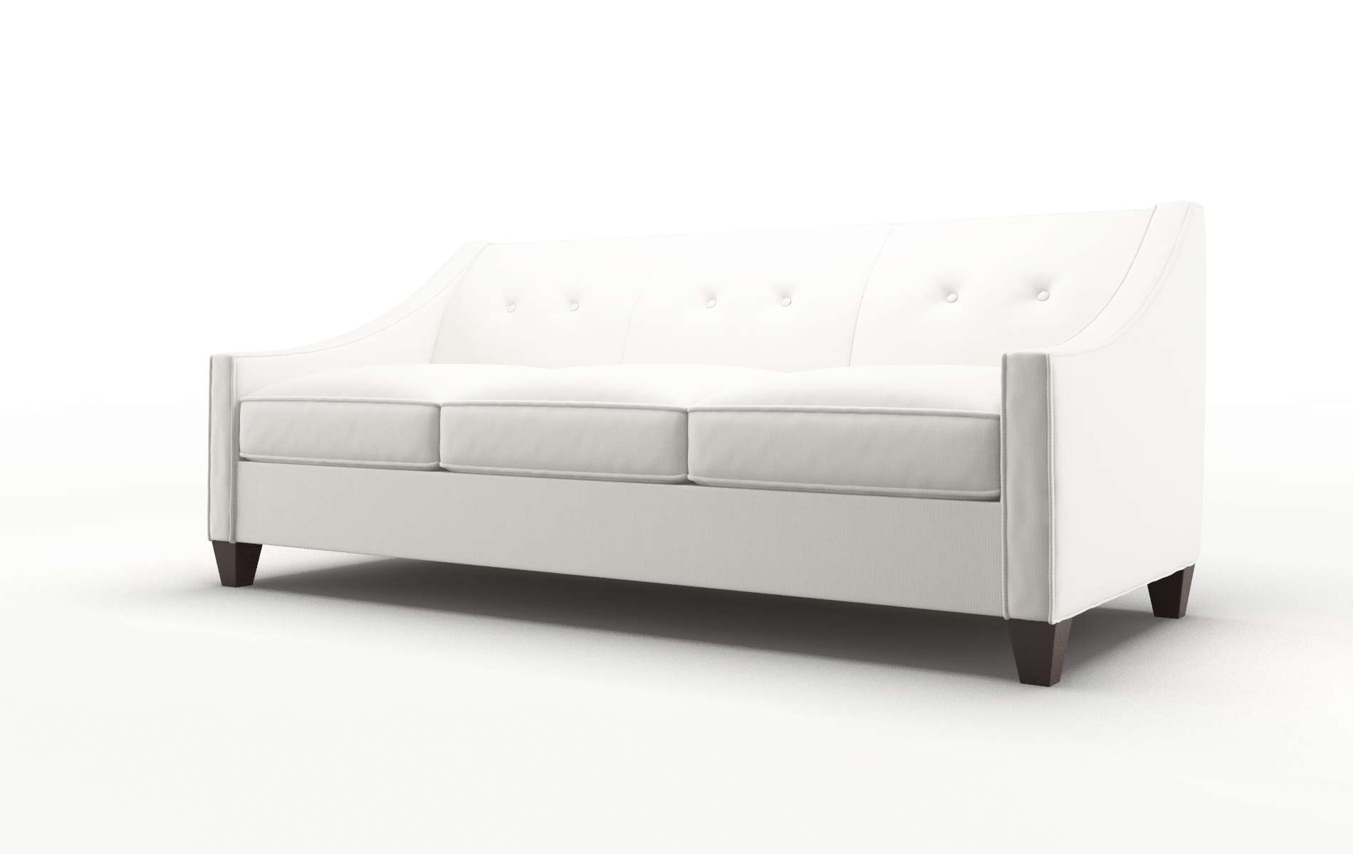 Berlin Keylargo Oatmeal Sofa espresso legs 4