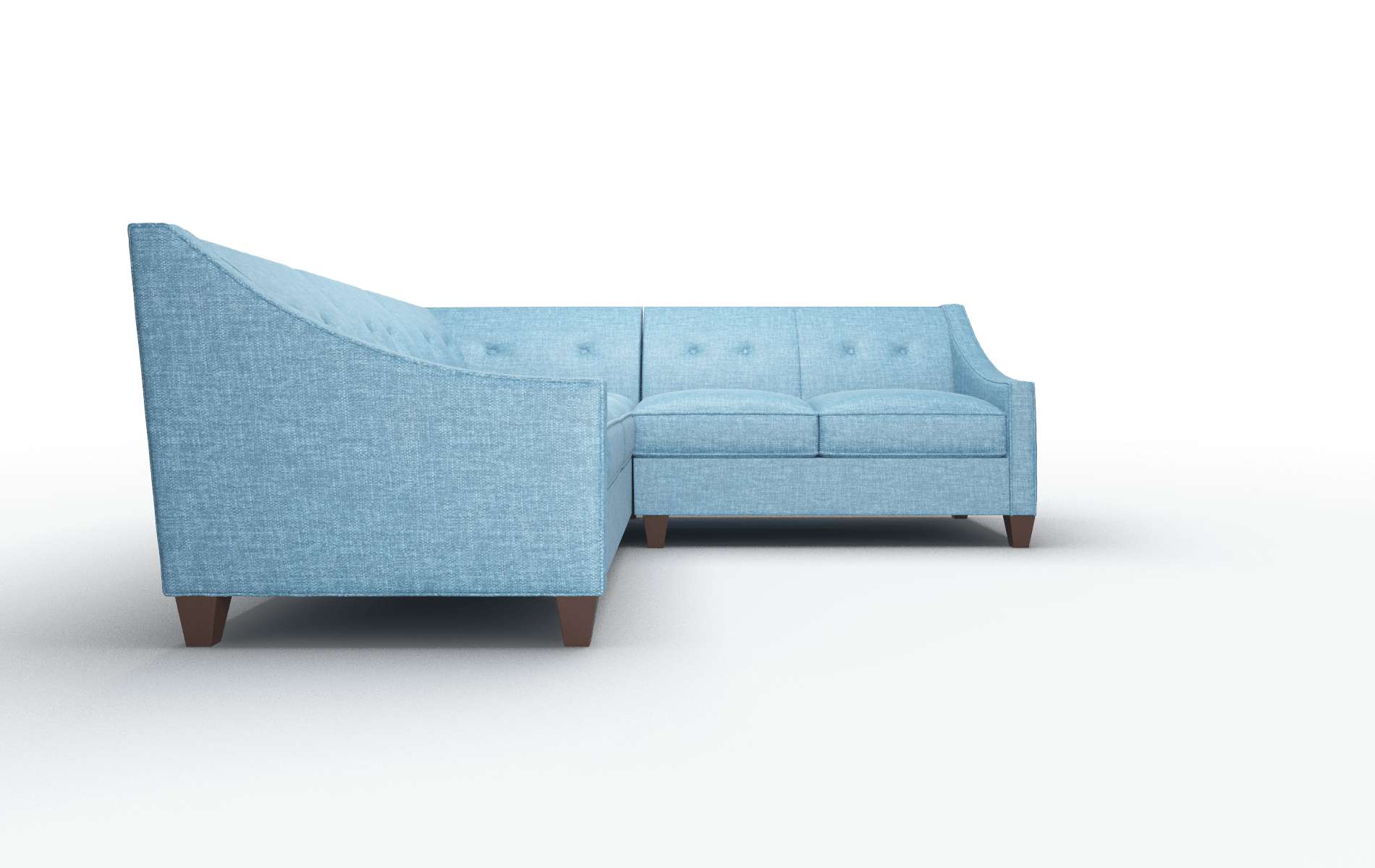 Berlin Keylargo Ocean Sectional espresso legs 2