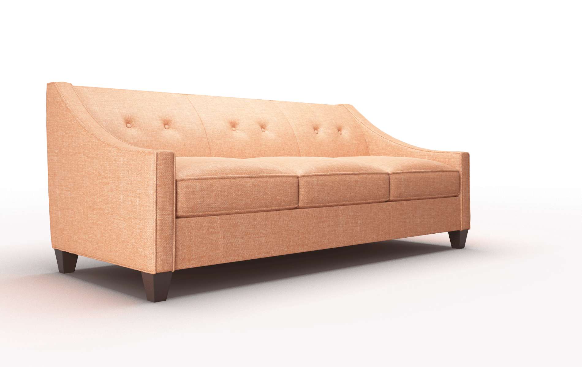 Berlin Keylargo Terracotta Sofa espresso legs 2