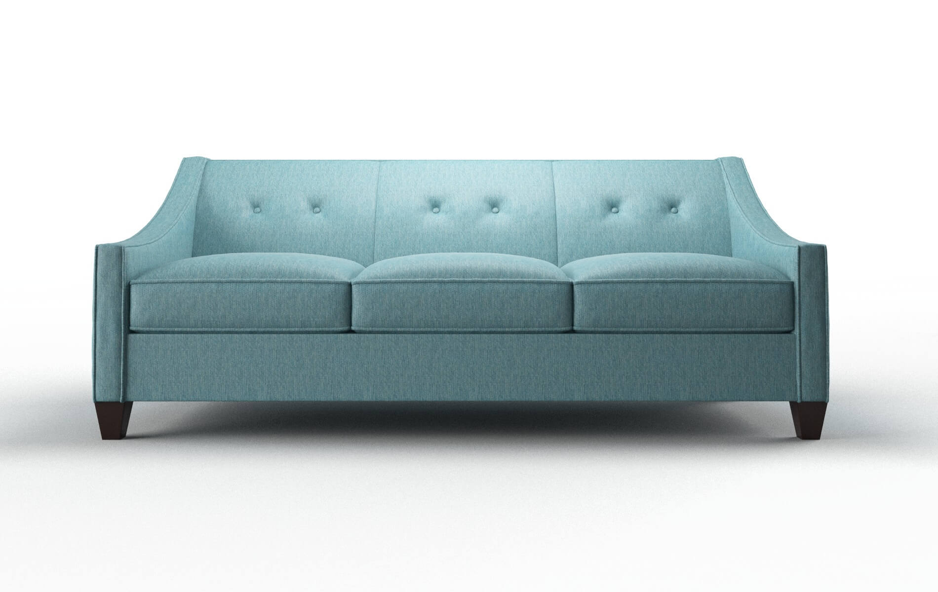 Berlin Lana Peacock Sofa espresso legs 1