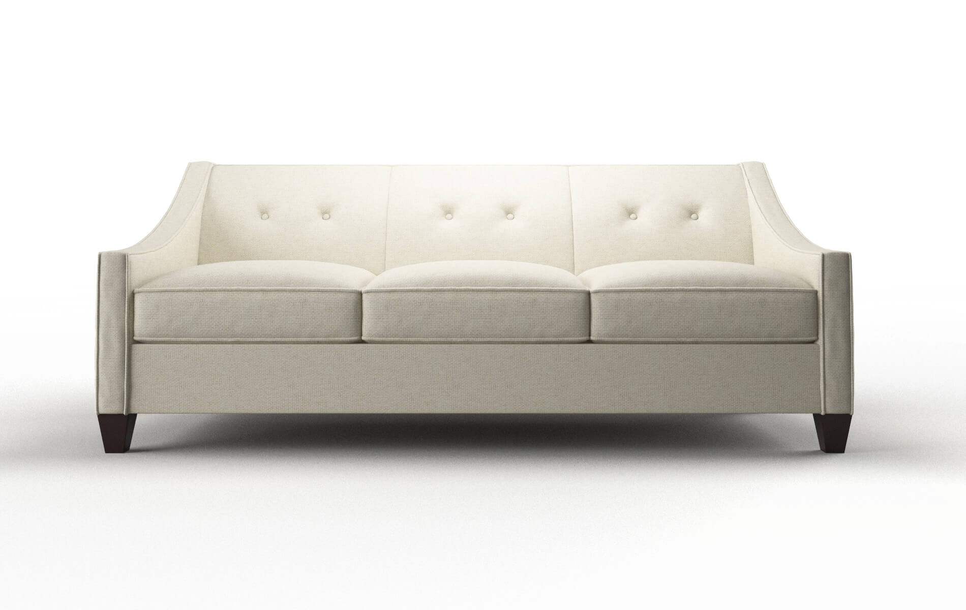 Berlin Lana Sand Sofa espresso legs 1