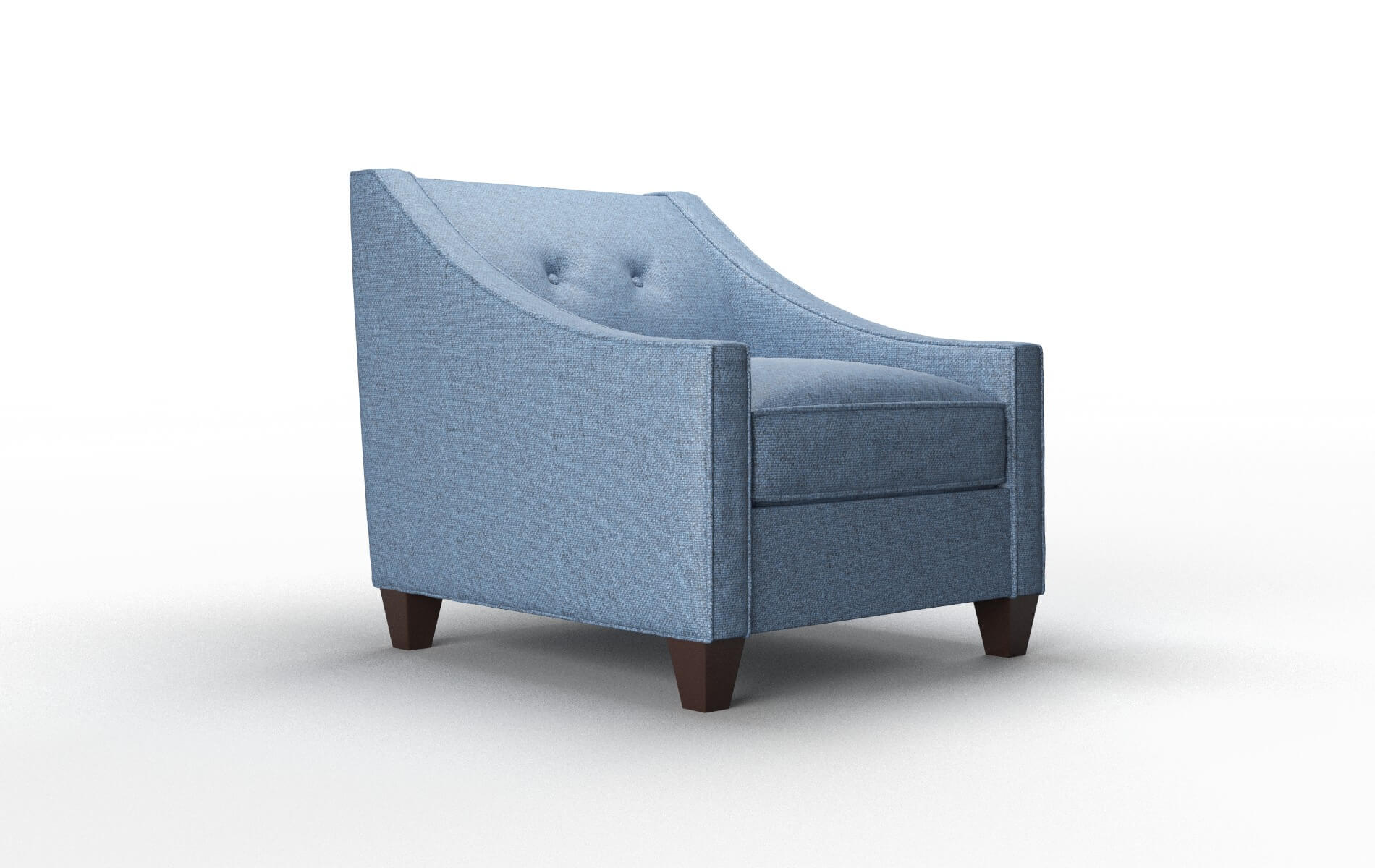 Berlin Leslie Indigo Chair espresso legs 2