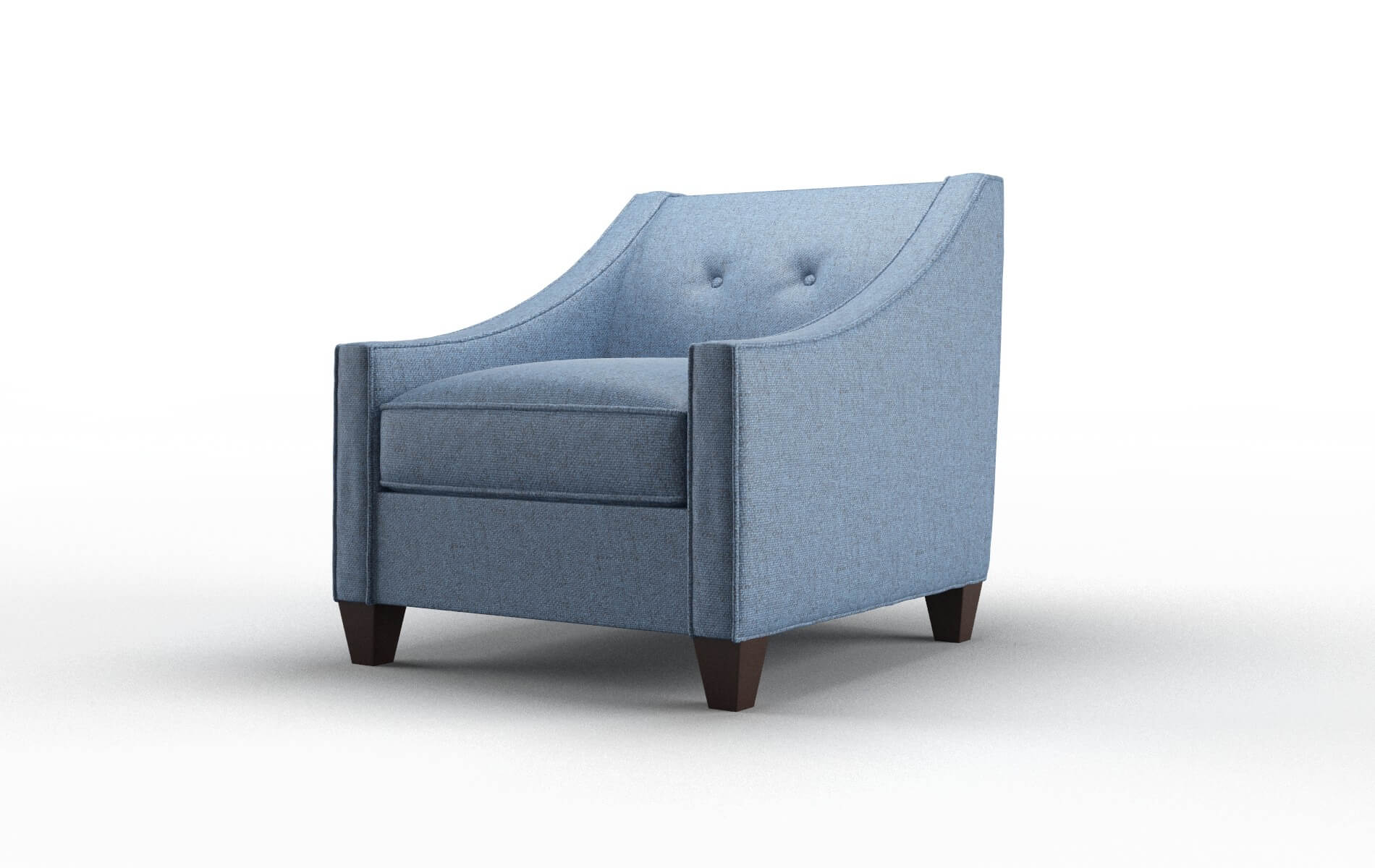 Berlin Leslie Indigo Chair espresso legs 4