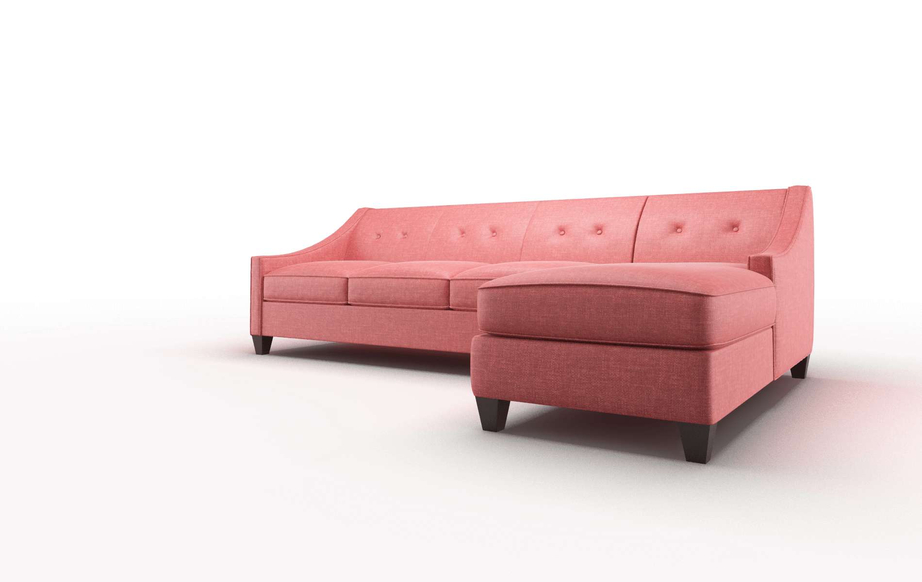 Berlin Leslie Poppy Panel espresso legs 4