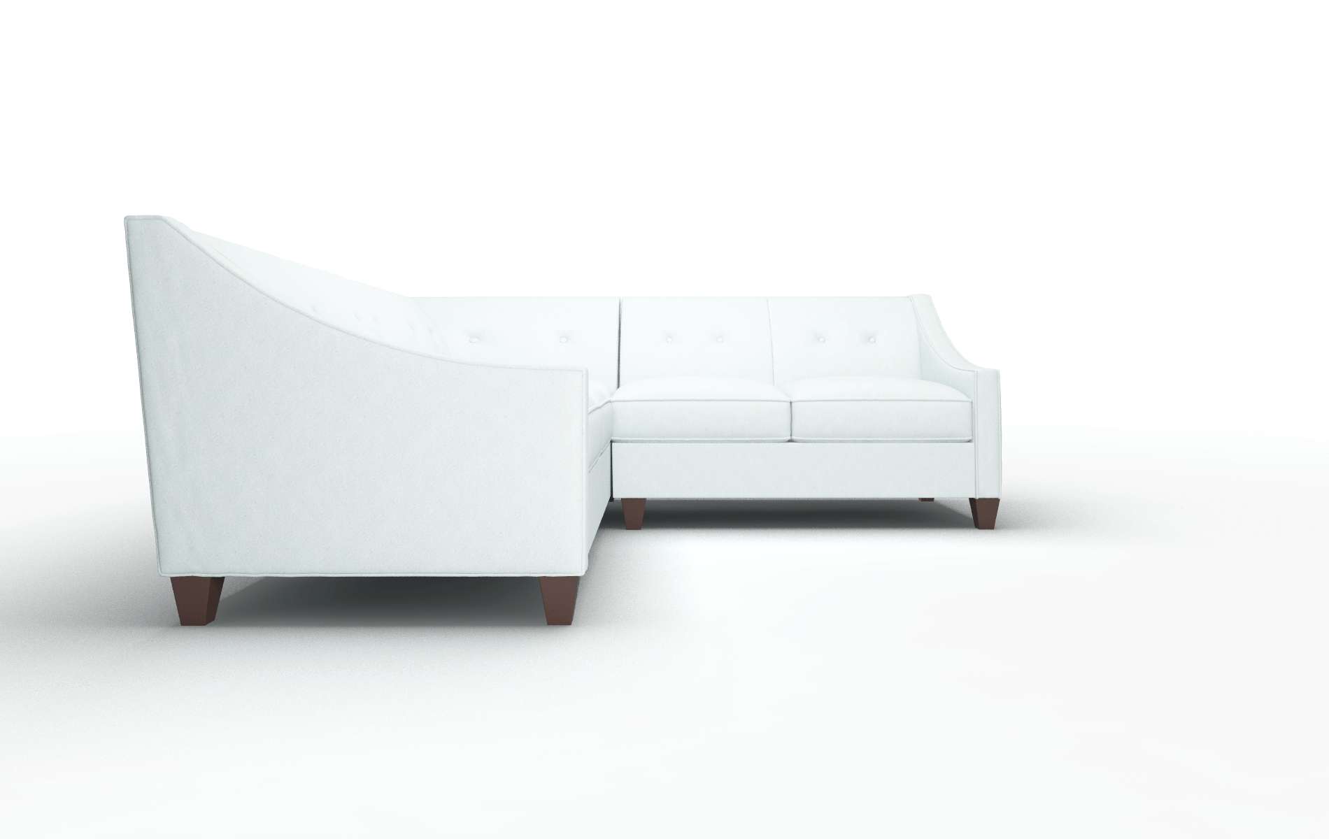 Berlin Leslie Robins_egg Sectional espresso legs 2