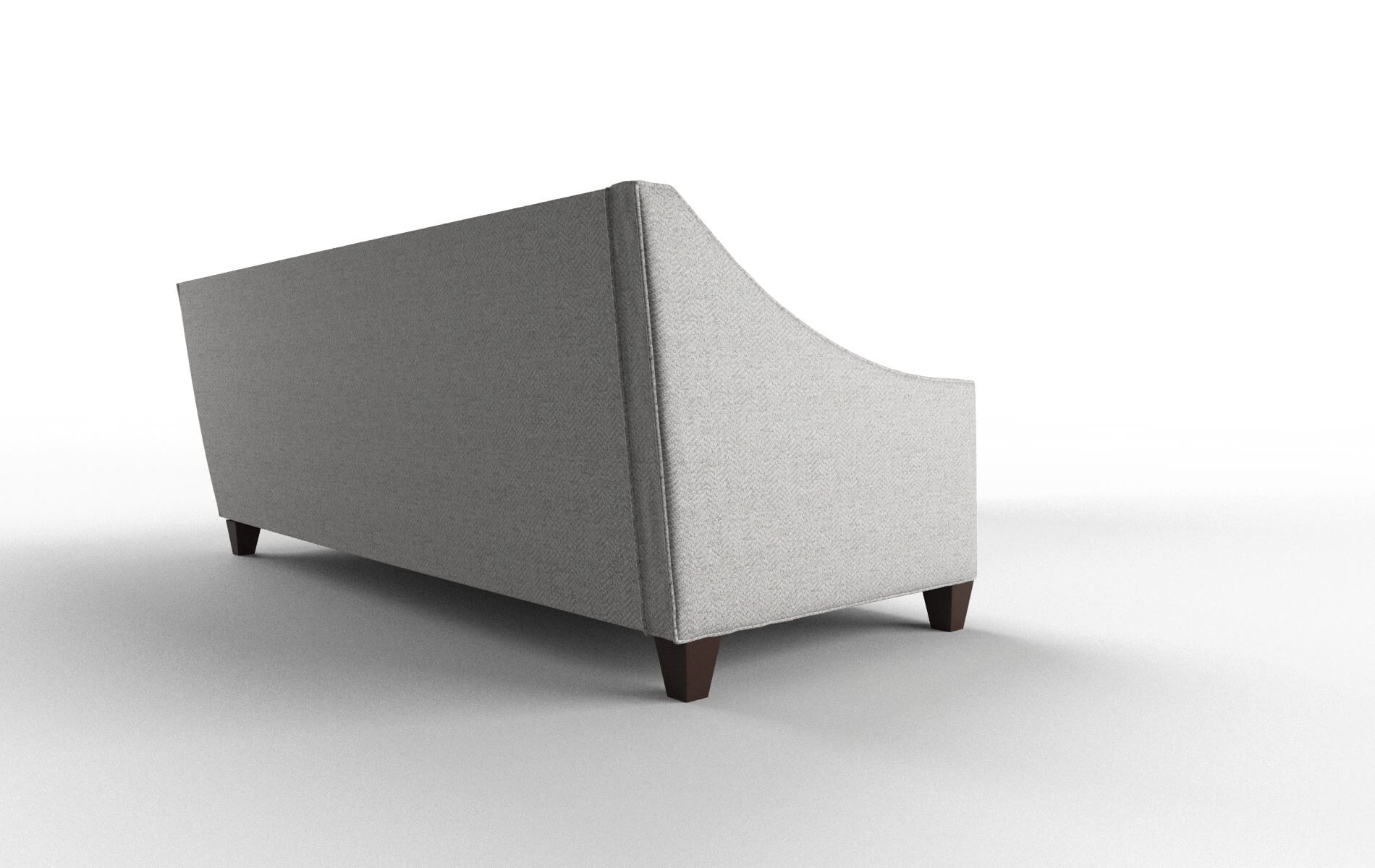 Berlin Malibu Dove Sectional espresso legs 3