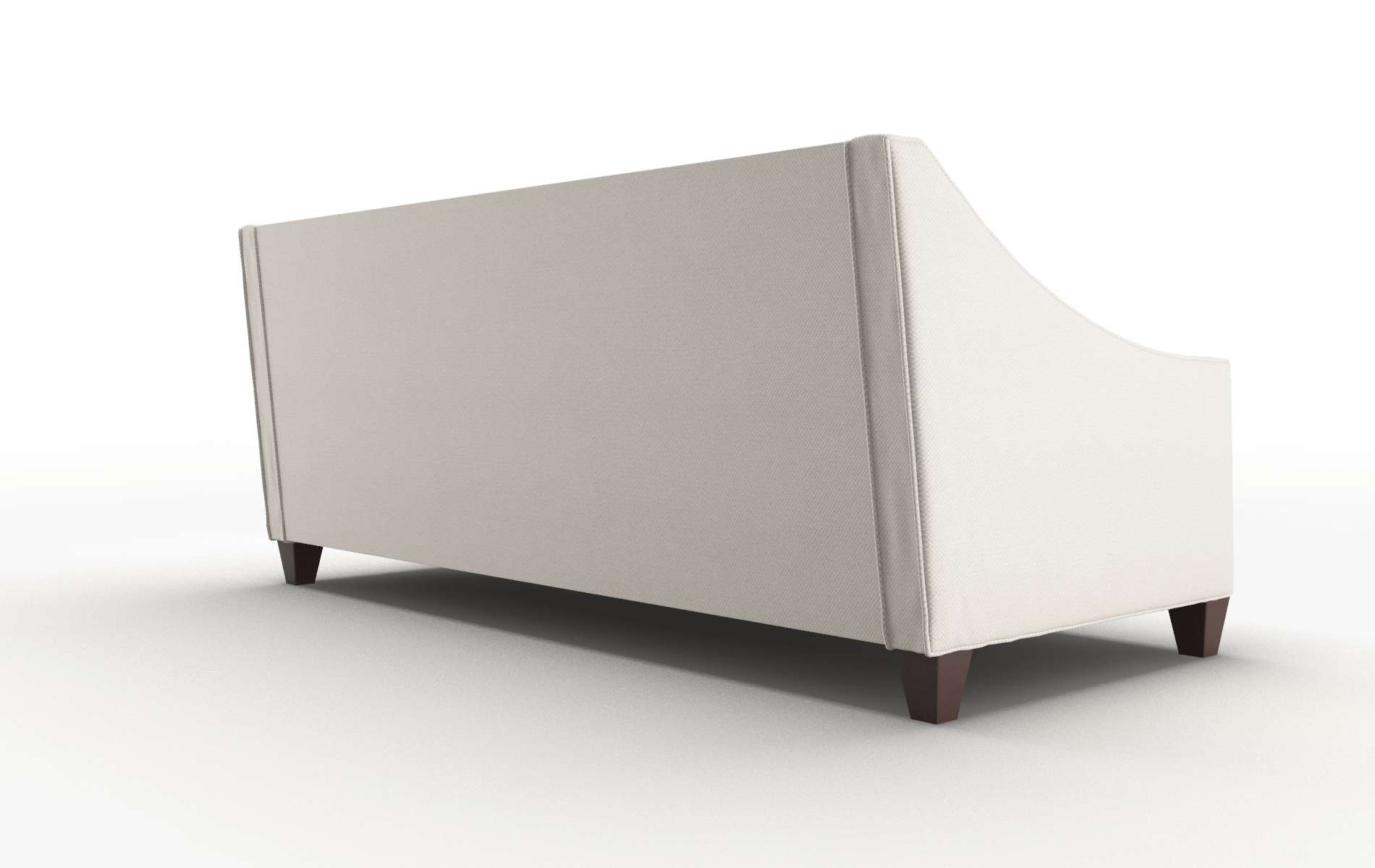 Berlin Malibu Linen Sofa espresso legs 5