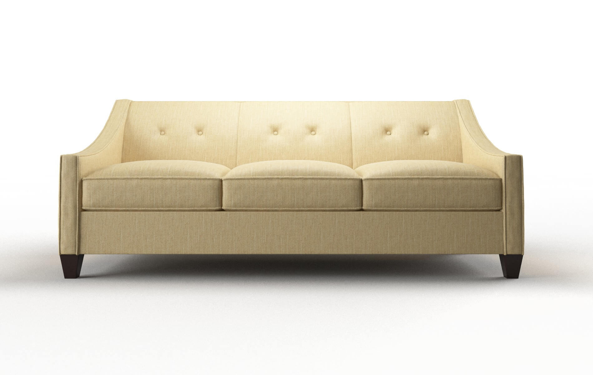 Berlin Malibu maize Sofa Espresso Legs  1