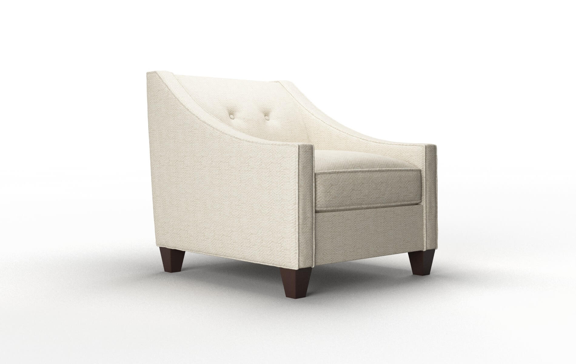 Berlin Malibu Sand Chair espresso legs 2