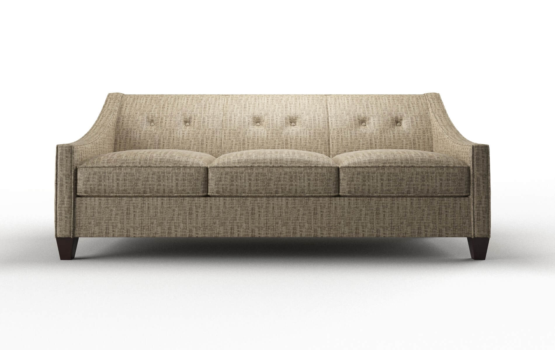 Berlin Marcy Camel Sofa espresso legs 1