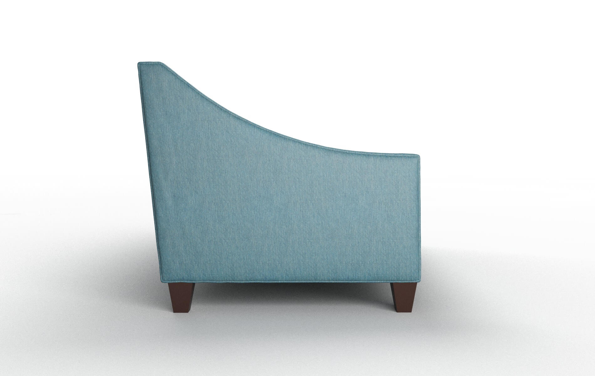 Berlin Merit Peacock Sofa espresso legs 3