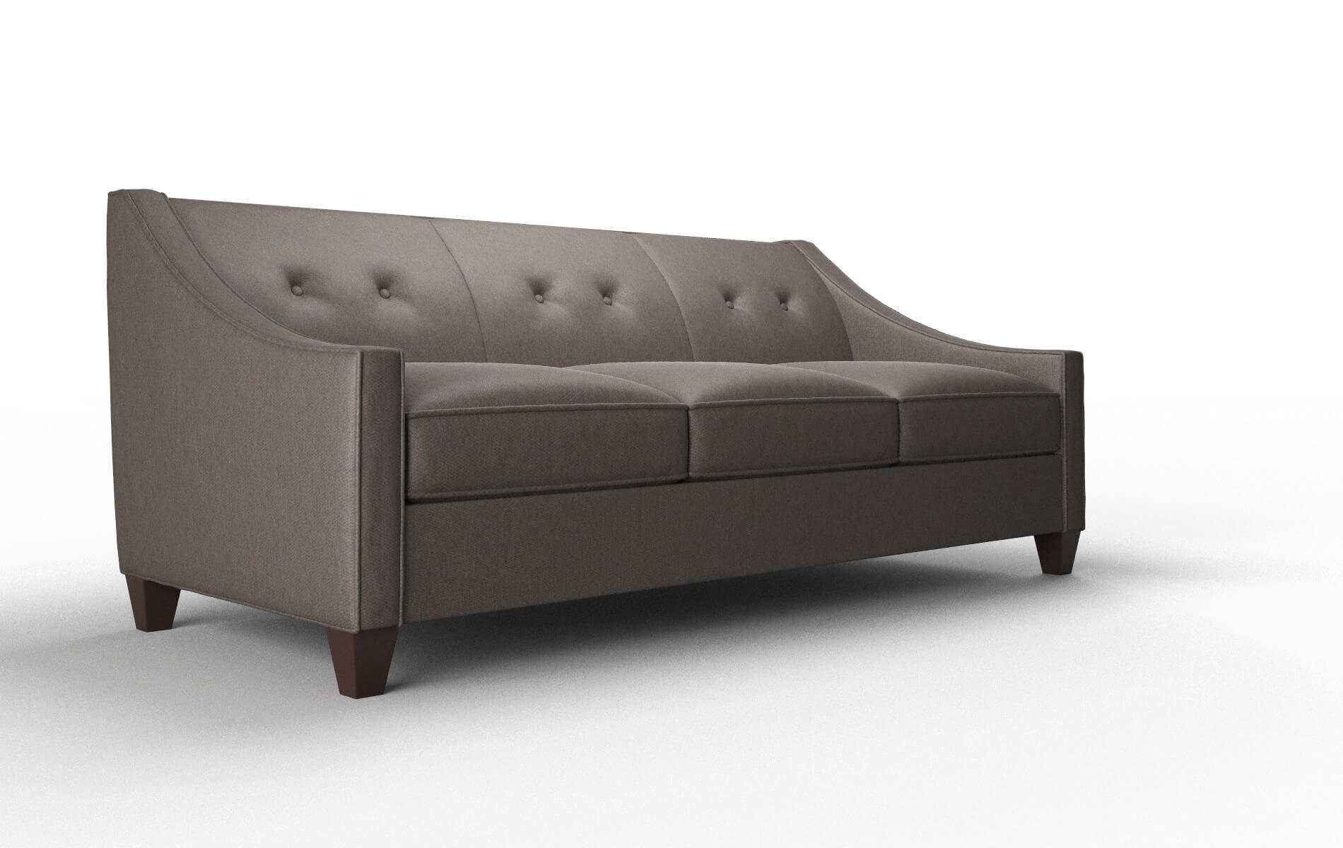 Berlin Naples Graphite Sofa espresso legs 2