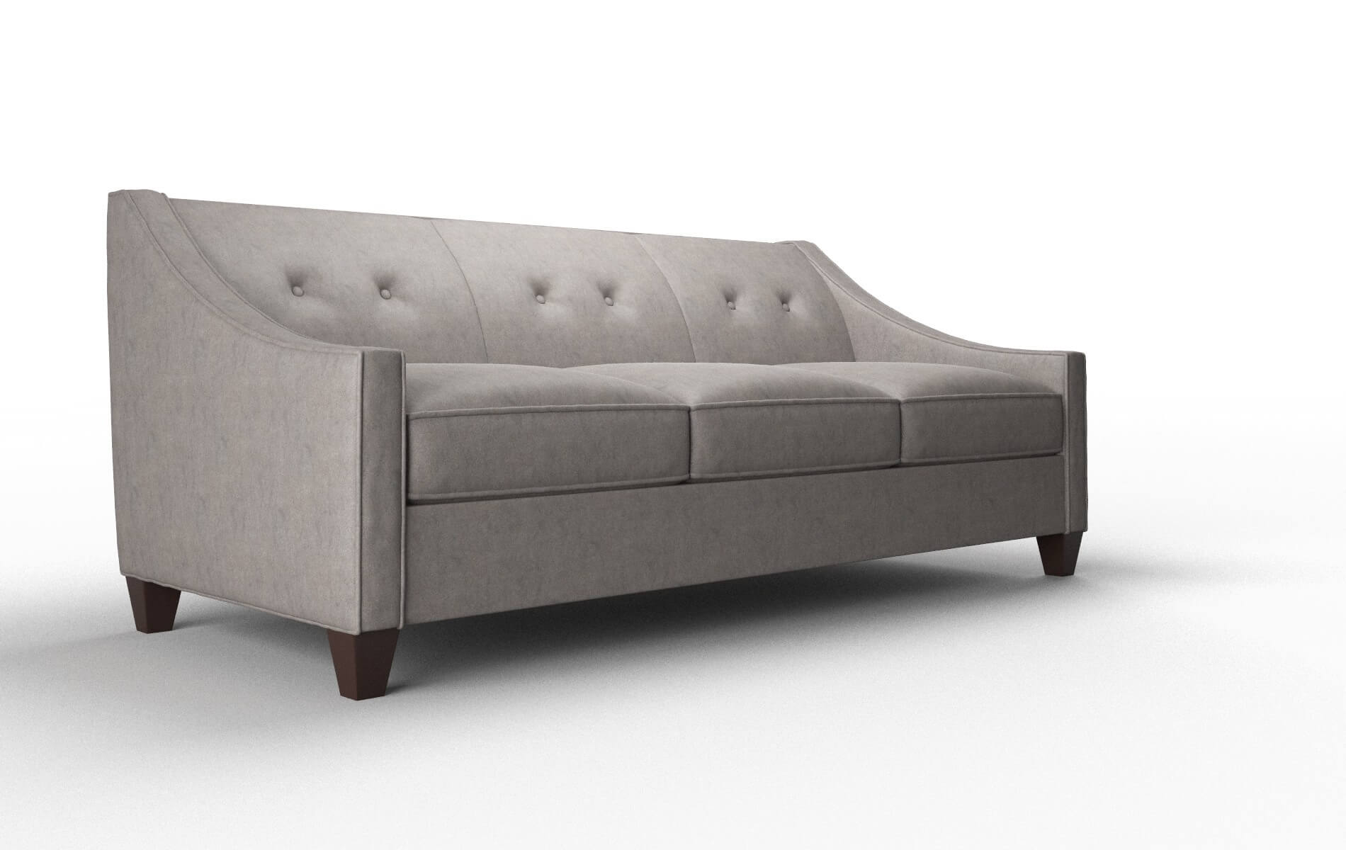 Berlin Noble Otter Sofa espresso legs 2