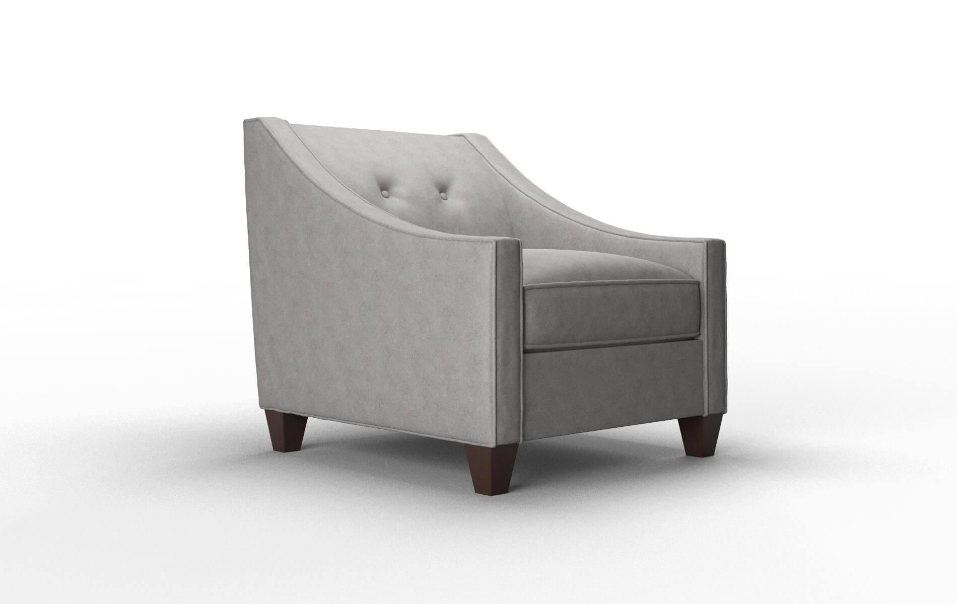 Berlin Noble Smoke Chair espresso legs 2