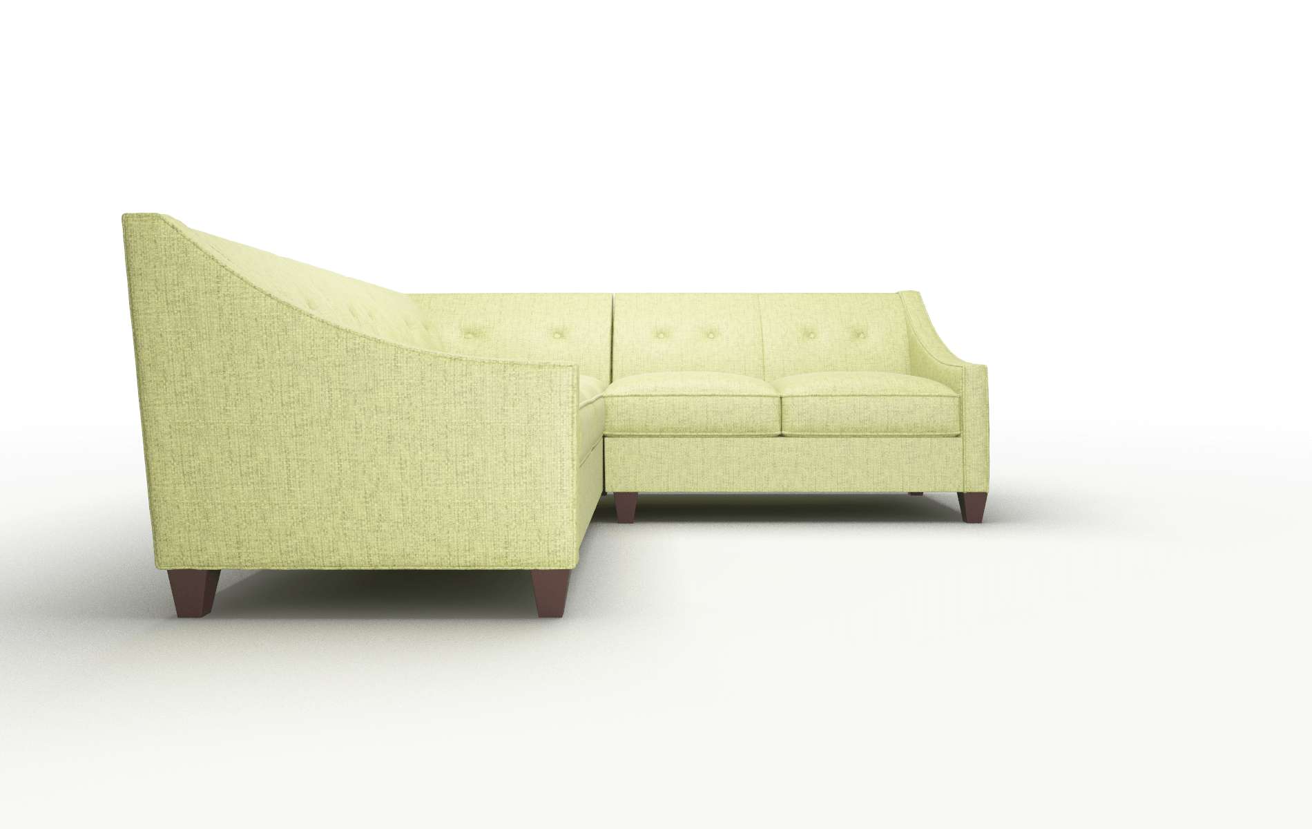 Berlin Notion Appletini Sectional espresso legs 2