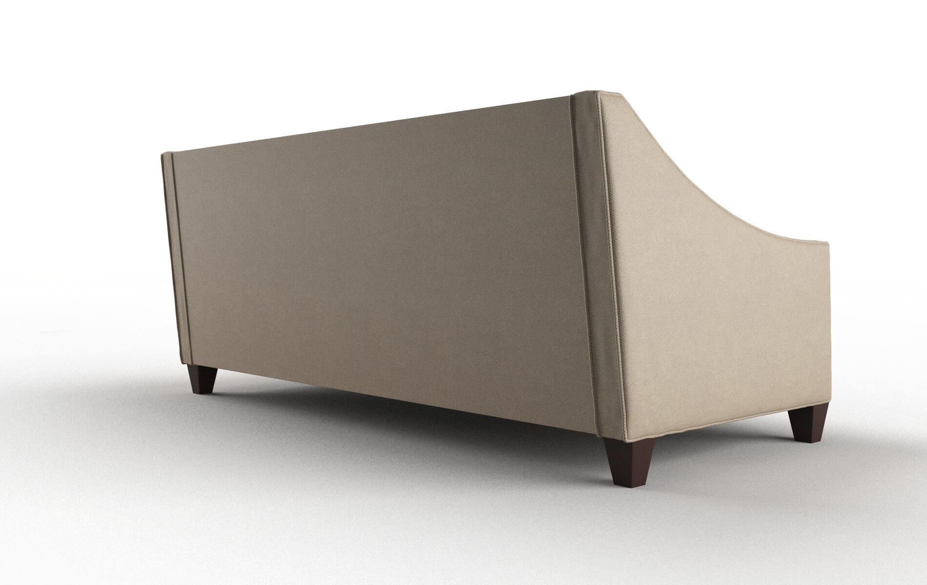 Berlin Oakley Taupe Sofa espresso legs 5