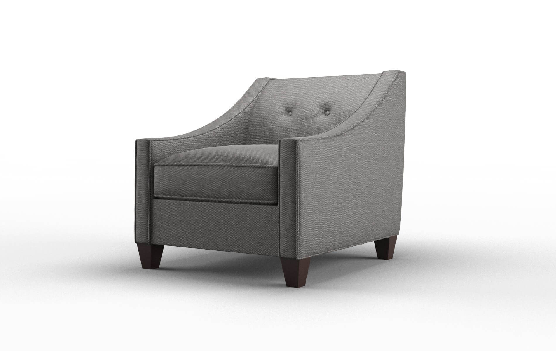 Berlin Oscar Charcoal Chair espresso legs 4