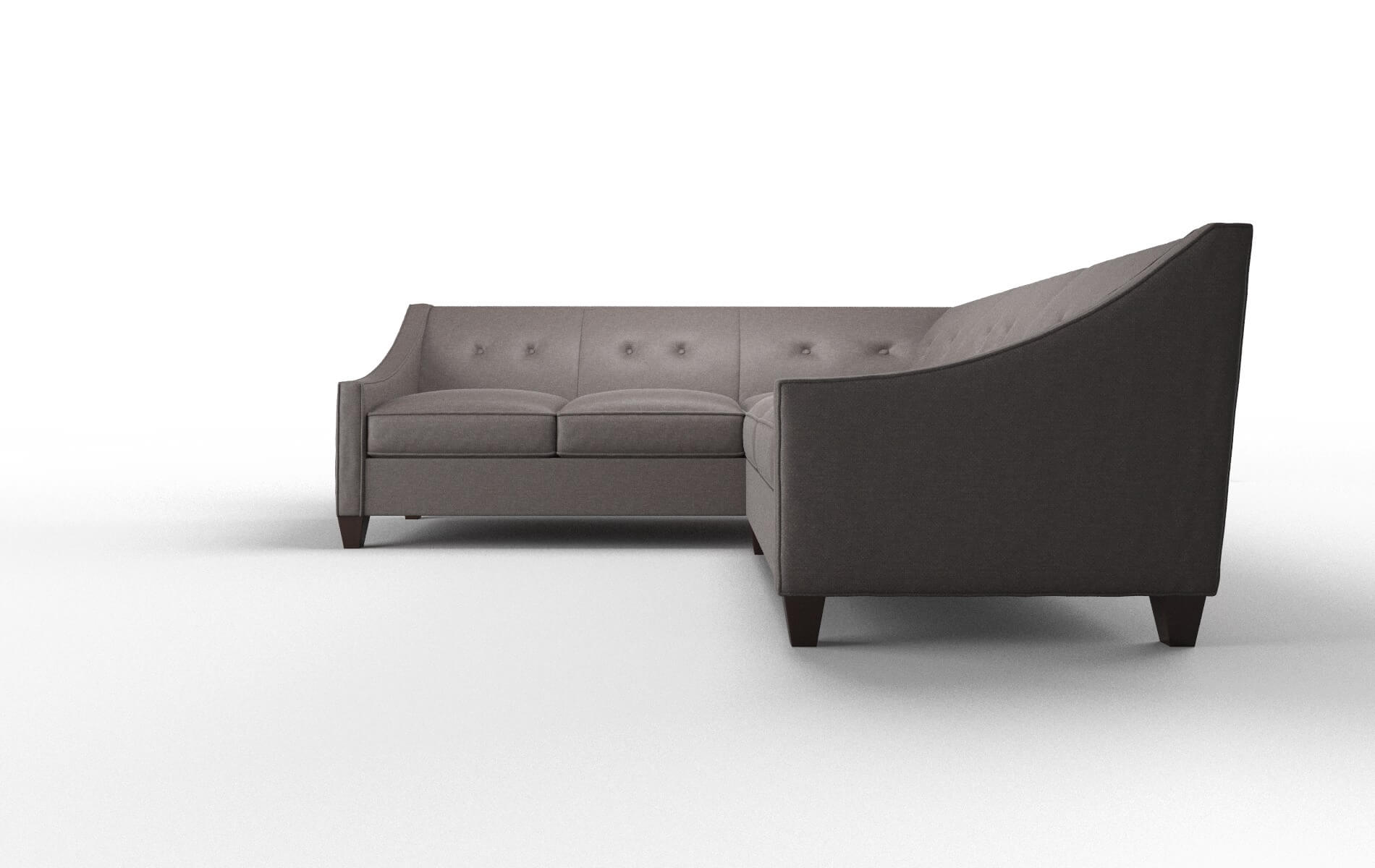 Berlin Oscar Chocolate Sectional espresso legs 5
