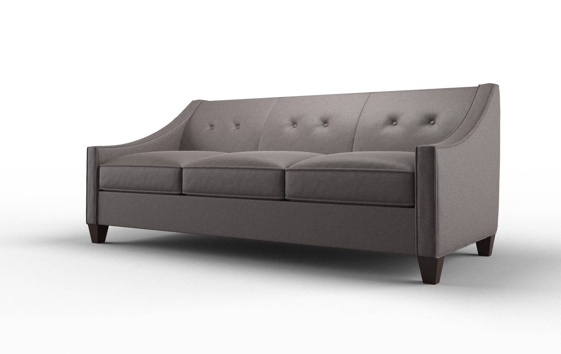 Berlin Oscar Chocolate Sofa espresso legs 4