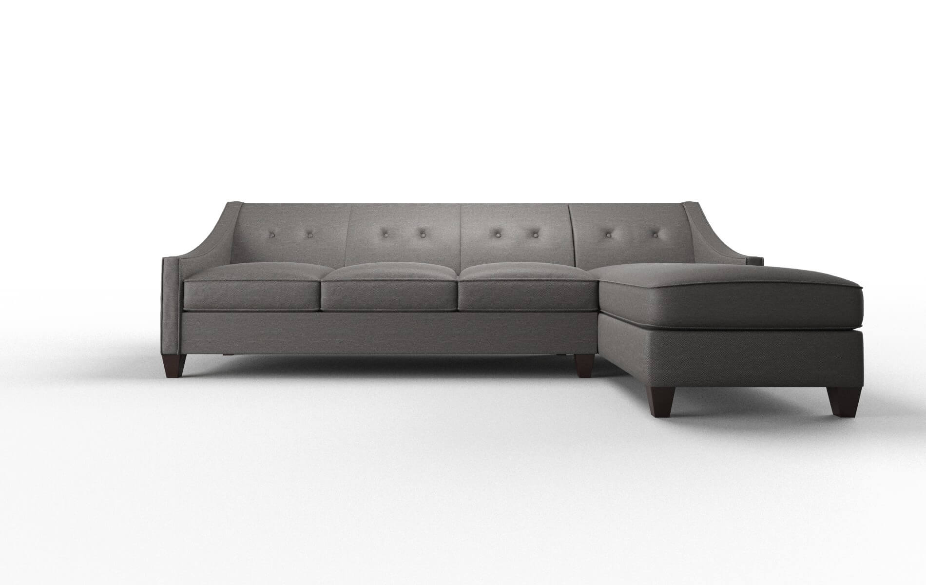 Berlin Oscar Grey Panel espresso legs