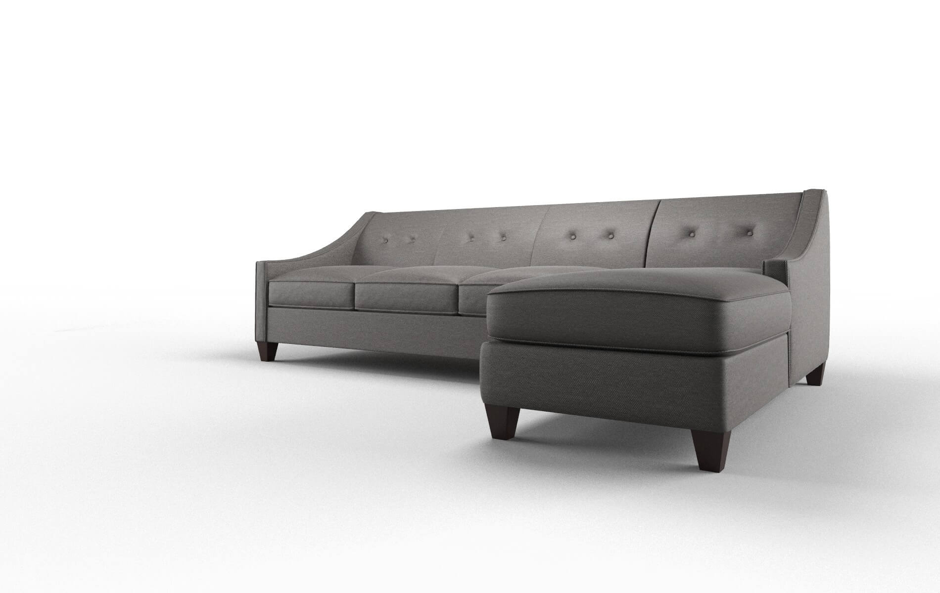 Berlin Oscar Grey Panel espresso legs 4