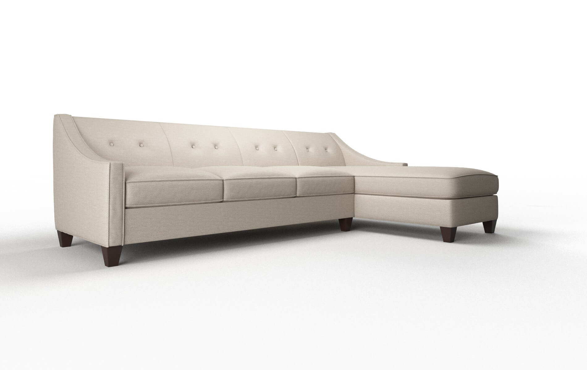 Berlin Oscar Linen Panel espresso legs 2