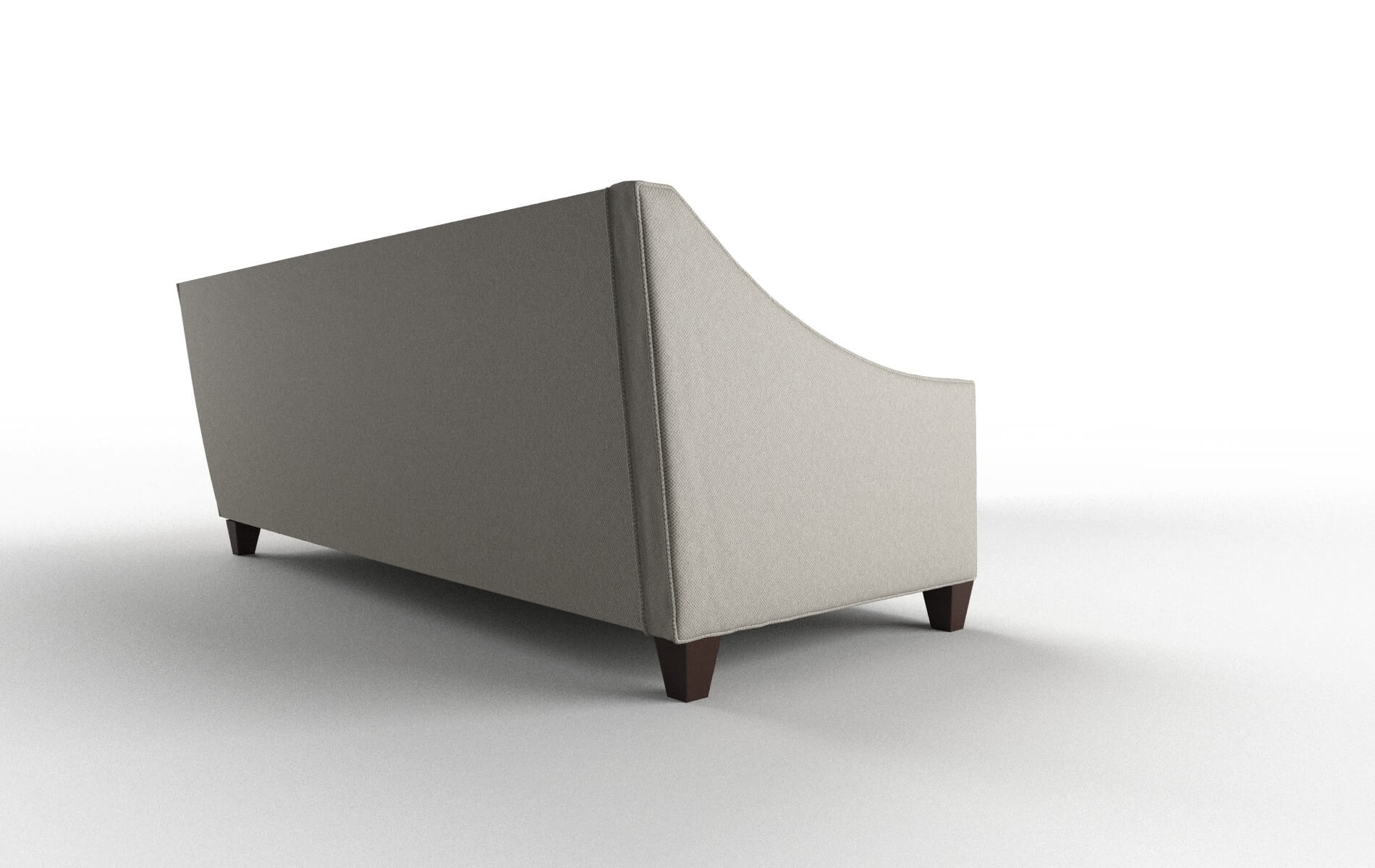 Berlin Oscar Silver Sectional espresso legs 3