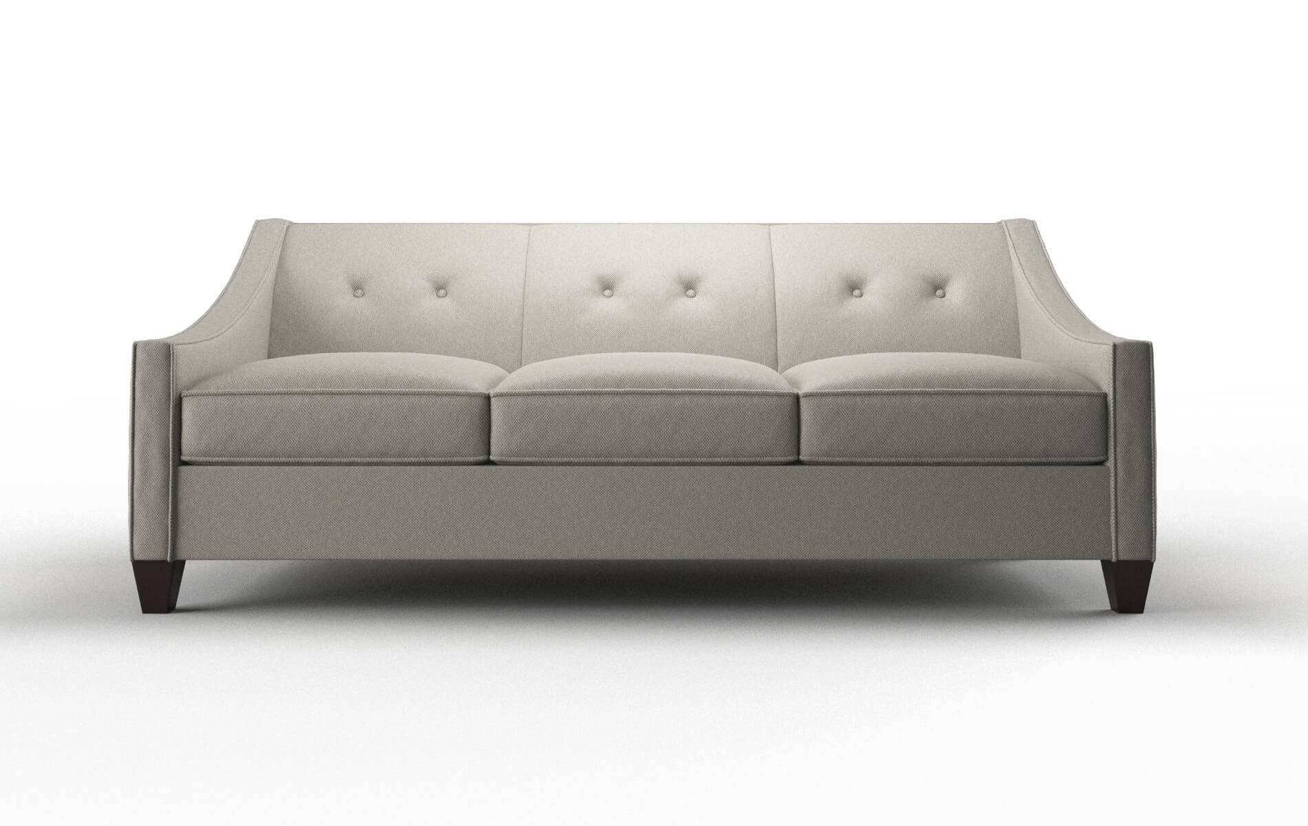 Berlin Oscar Silver Sofa espresso legs 1