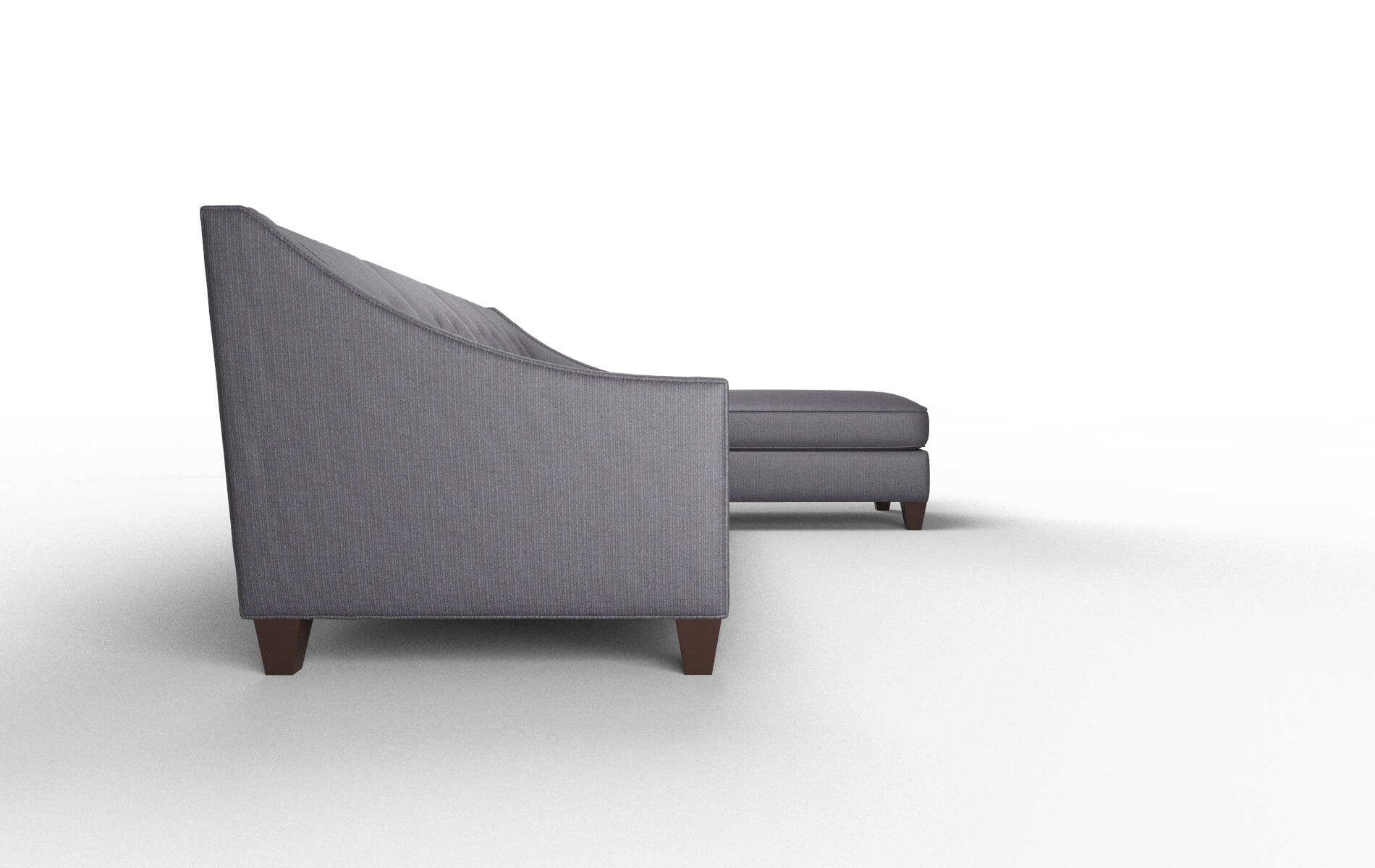 Berlin Parker Charcoal Panel espresso legs 3