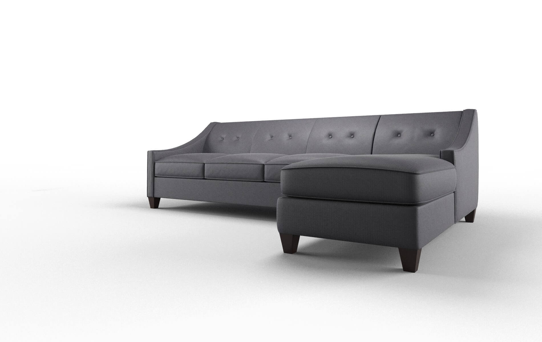 Berlin Parker Charcoal Panel espresso legs 4