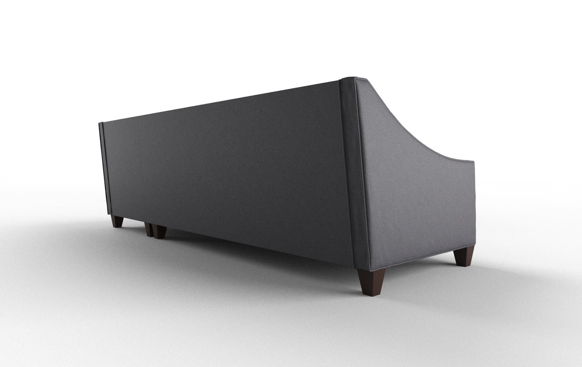 Berlin Parker Charcoal Panel espresso legs 5