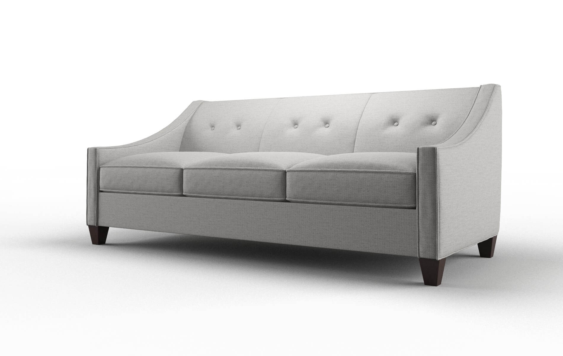 Berlin Parker Silver Sofa espresso legs 4