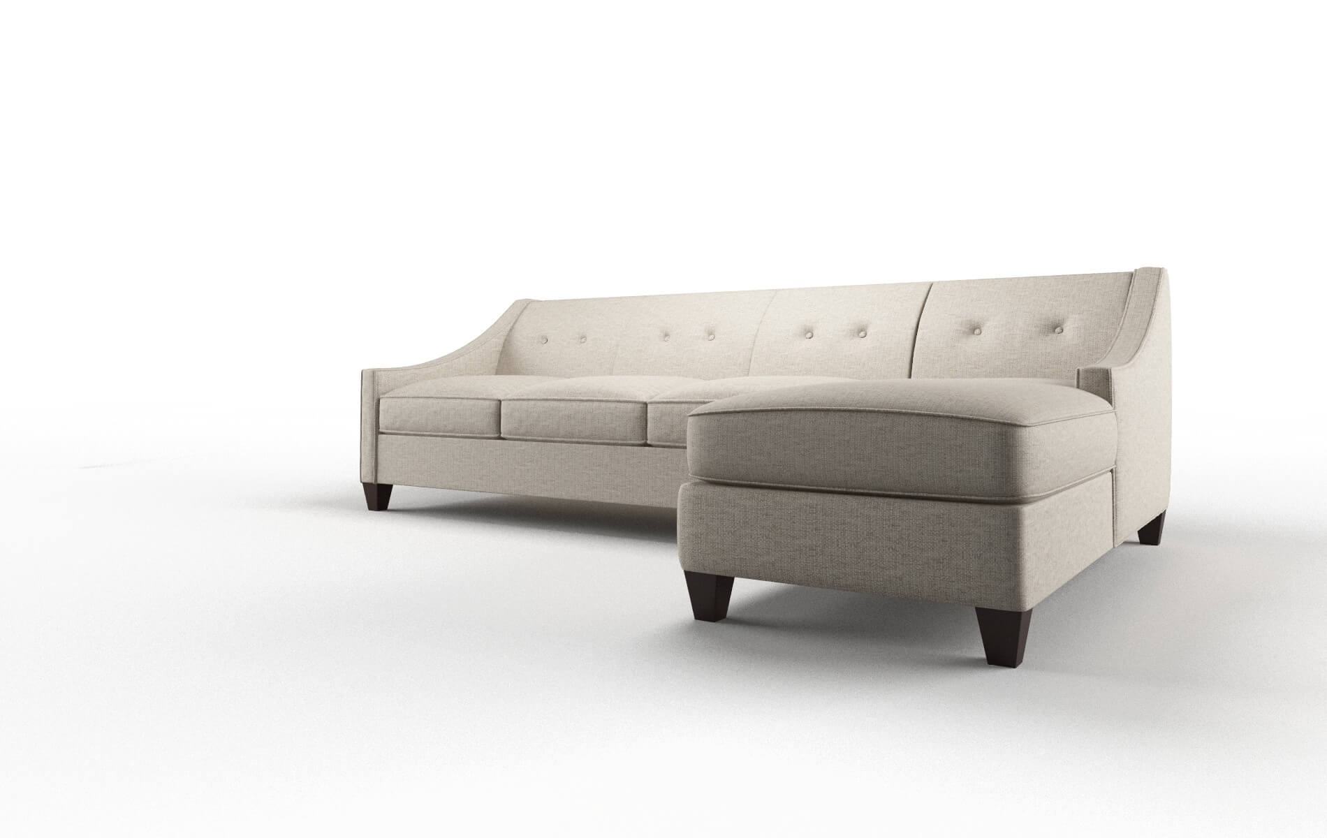 Berlin Parker Wheat Panel espresso legs 4