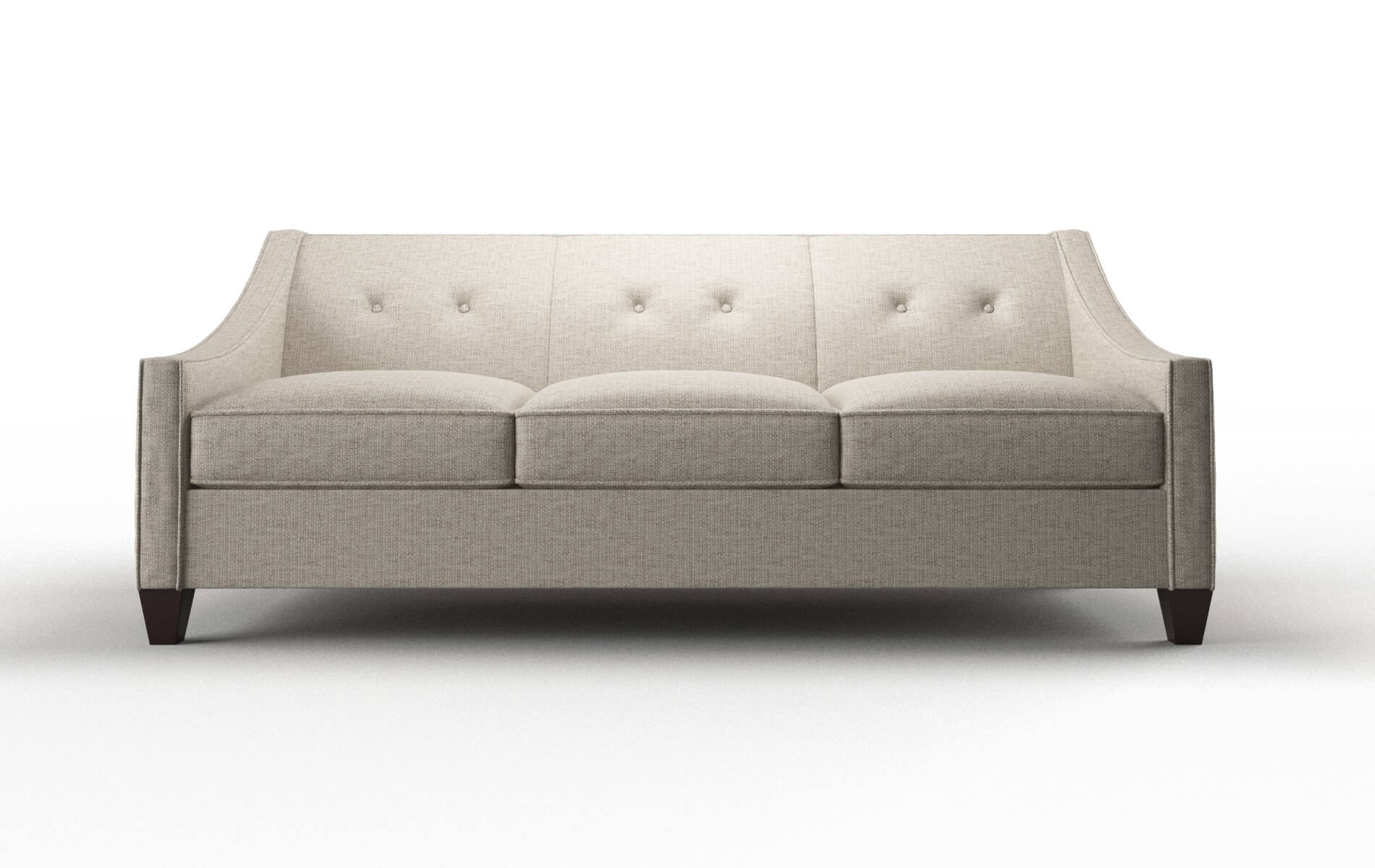 Berlin Parker Wheat Sofa espresso legs 1