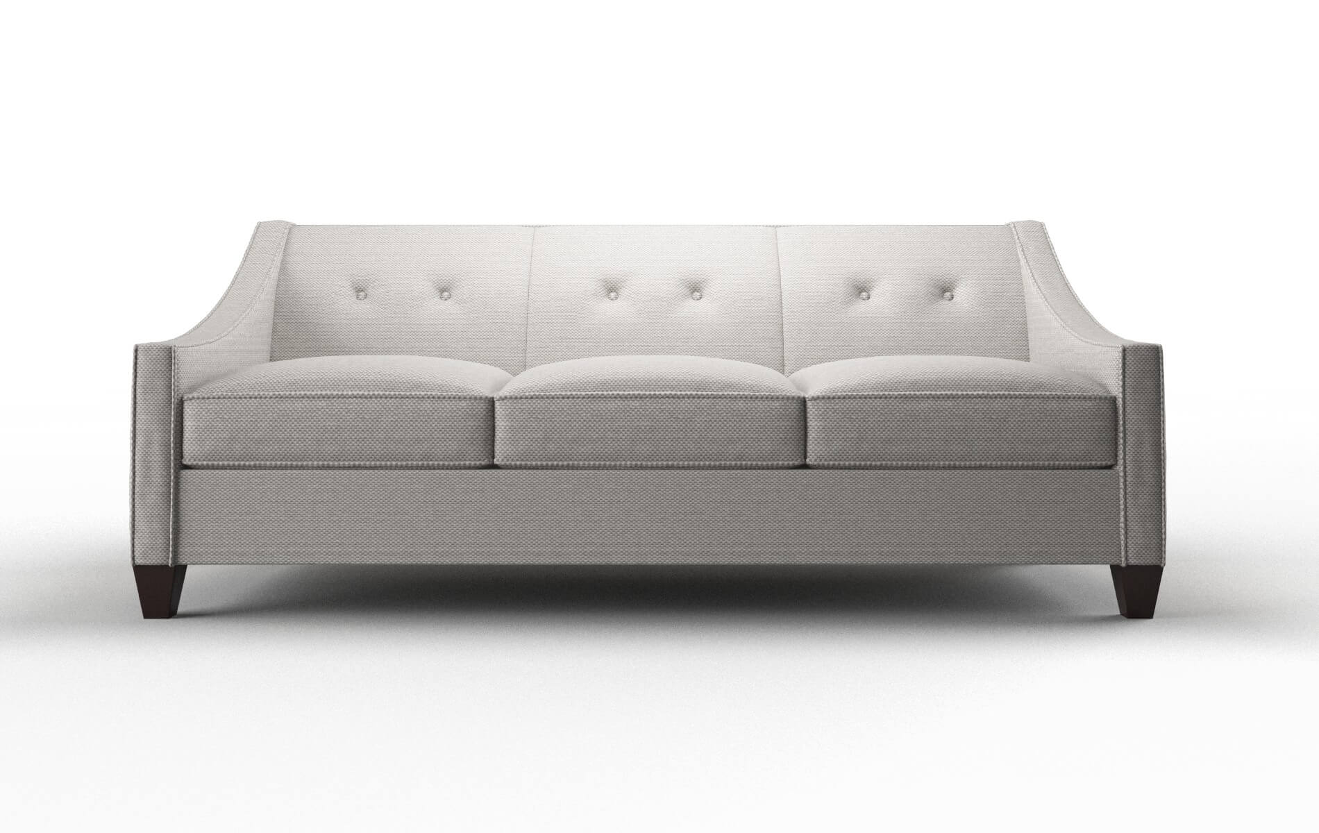 Berlin Phoenix silver Sofa Espresso Legs  1