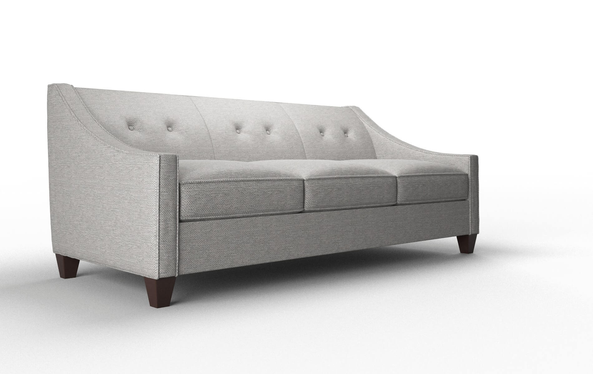 Berlin Phoenix Smoke Sofa espresso legs 2