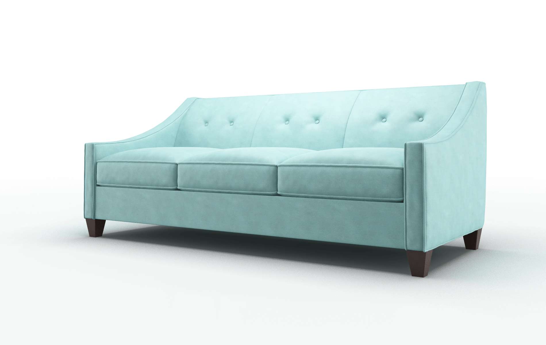 Berlin Portland Mercury Sofa espresso legs 4