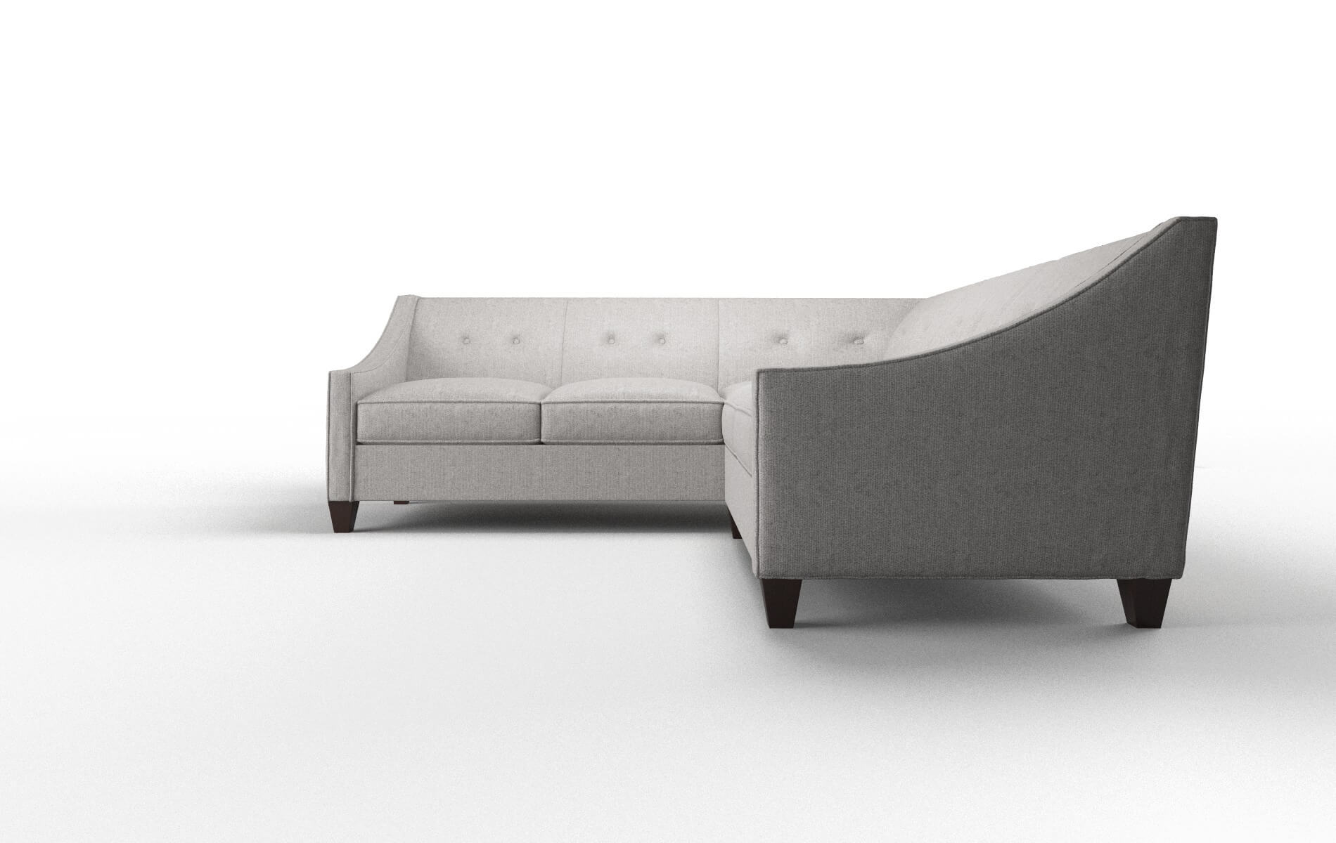 Berlin Prime Ash Sectional espresso legs 5