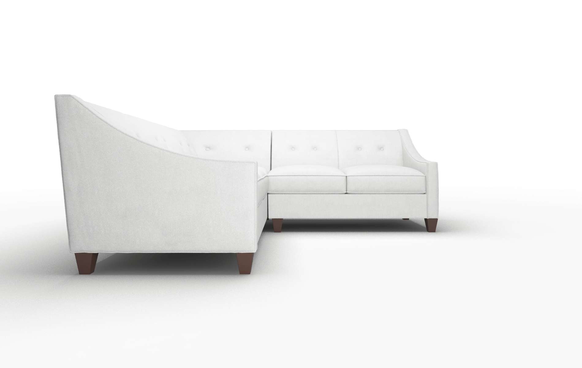 Berlin Prisma Steam Sectional espresso legs 2