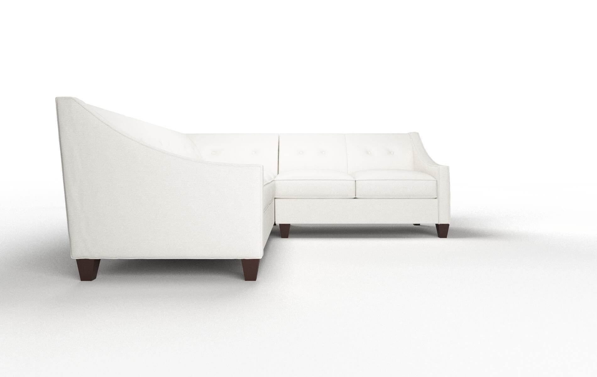 Berlin Redondo Pearl Sectional espresso legs 2