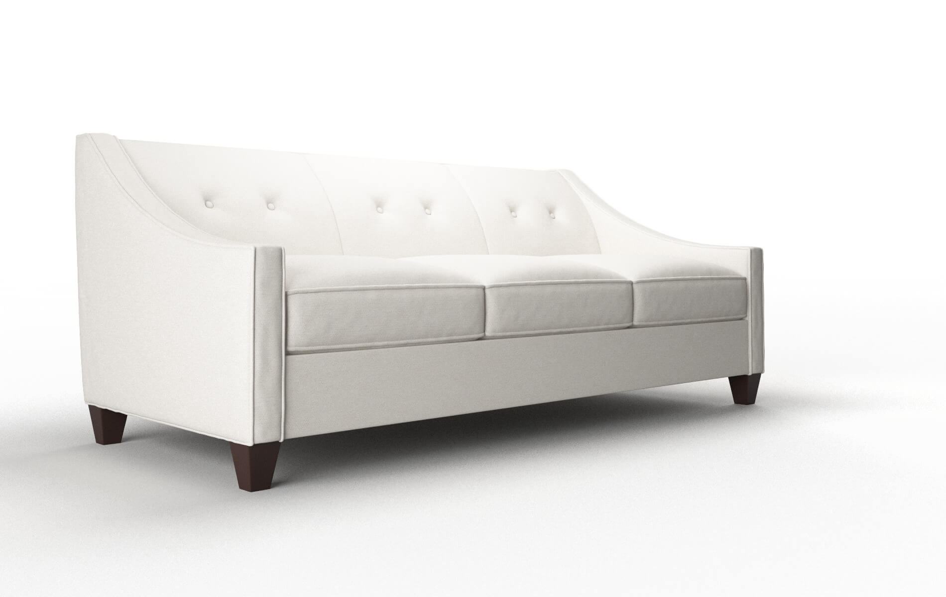 Berlin Redondo Pearl Sofa espresso legs 2