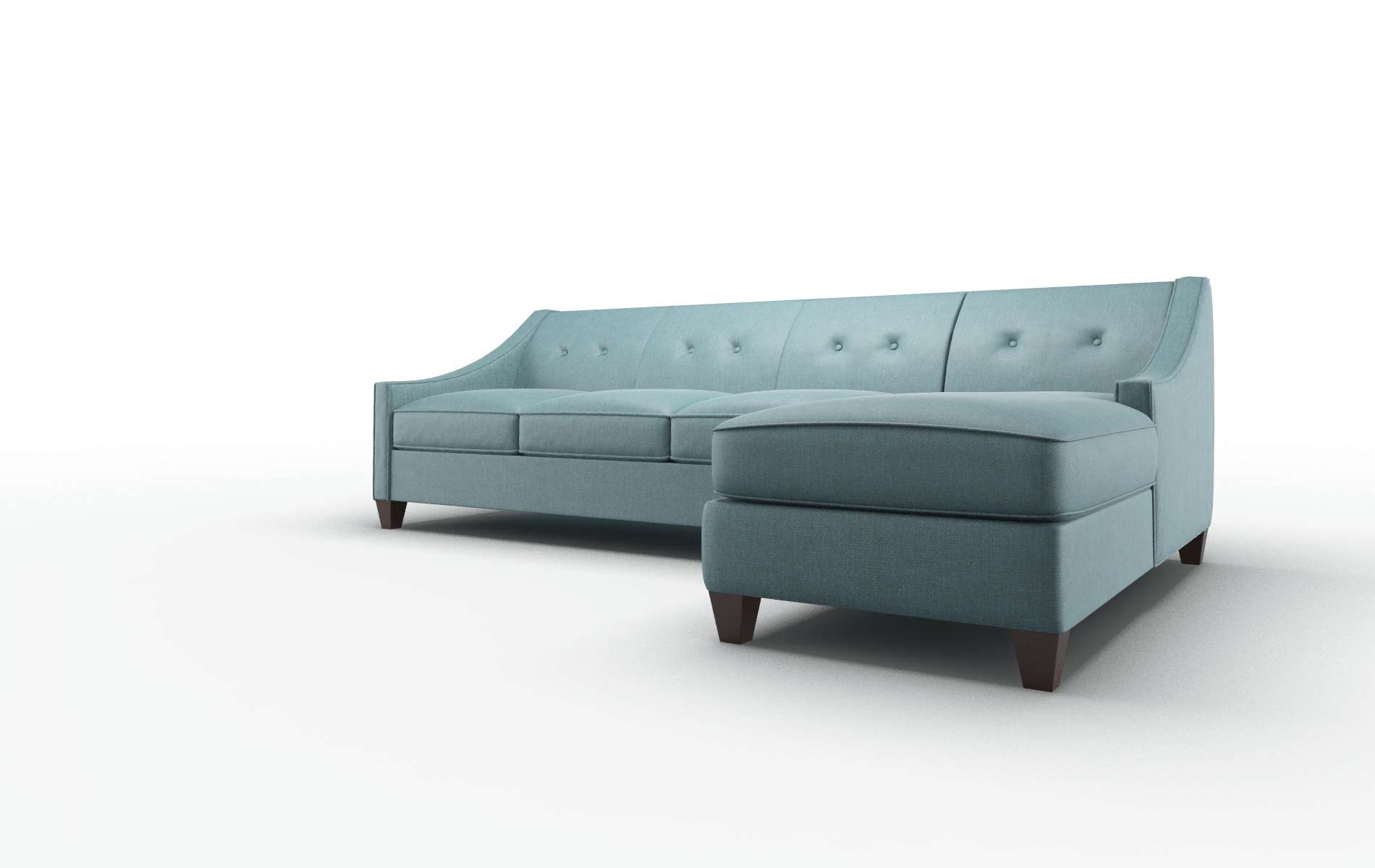 Berlin Rocket Peacock Panel espresso legs 4