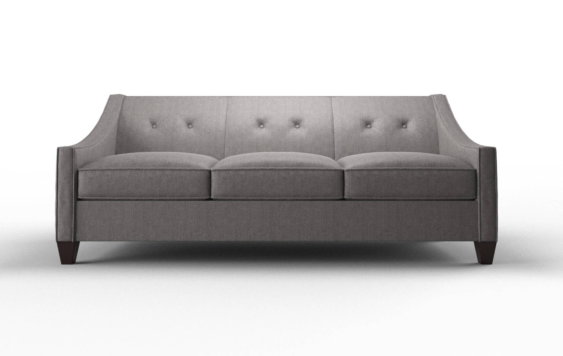 Berlin Sasha Granite Sofa espresso legs 1
