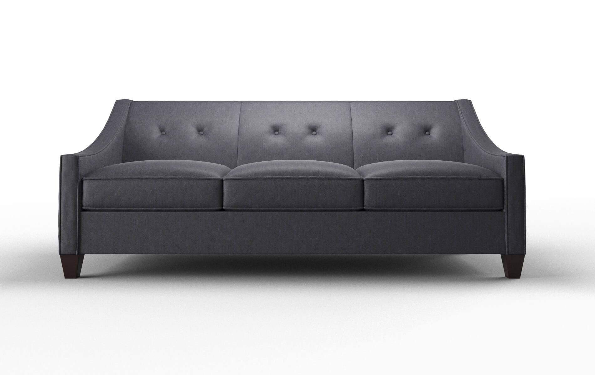 Berlin Sasha navy Sofa Espresso Legs  1