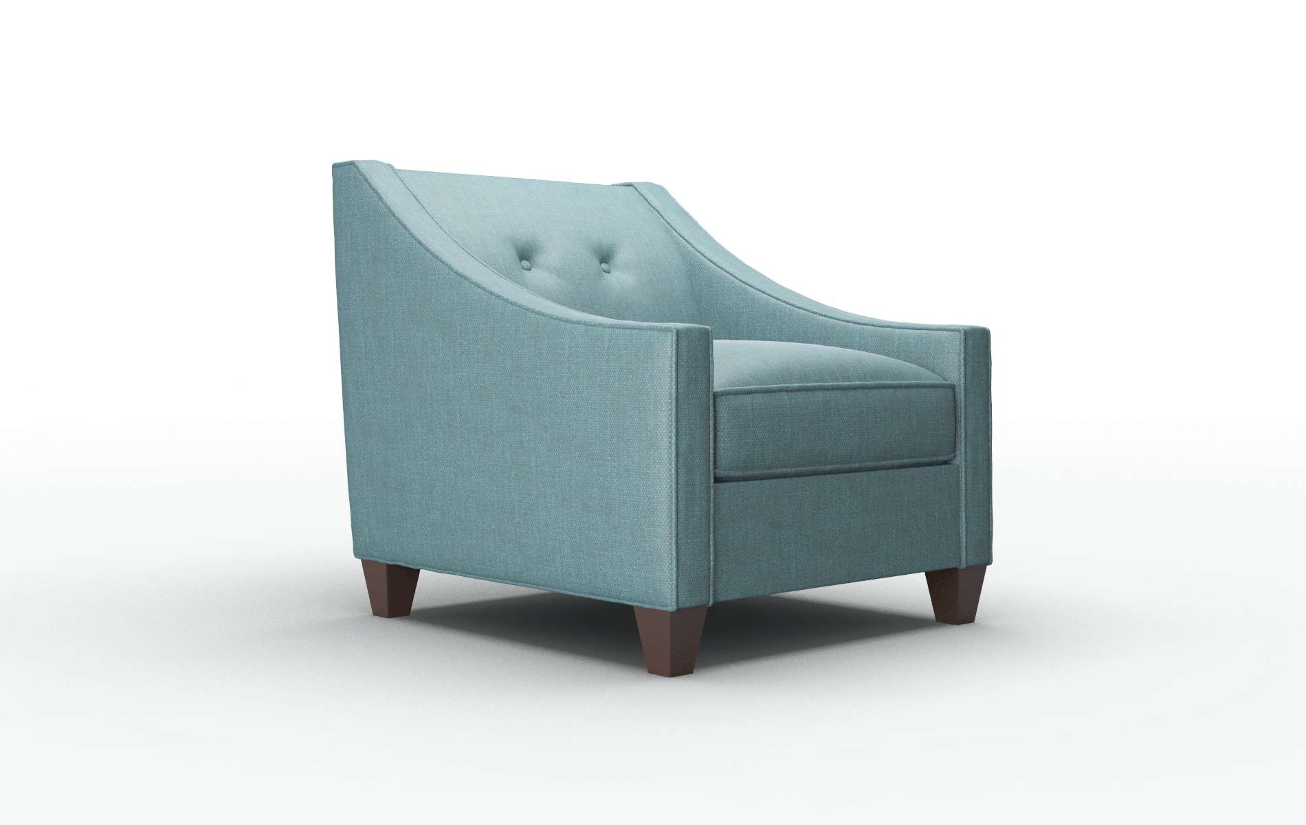 Berlin Simplex Blue_moon Chair espresso legs 2