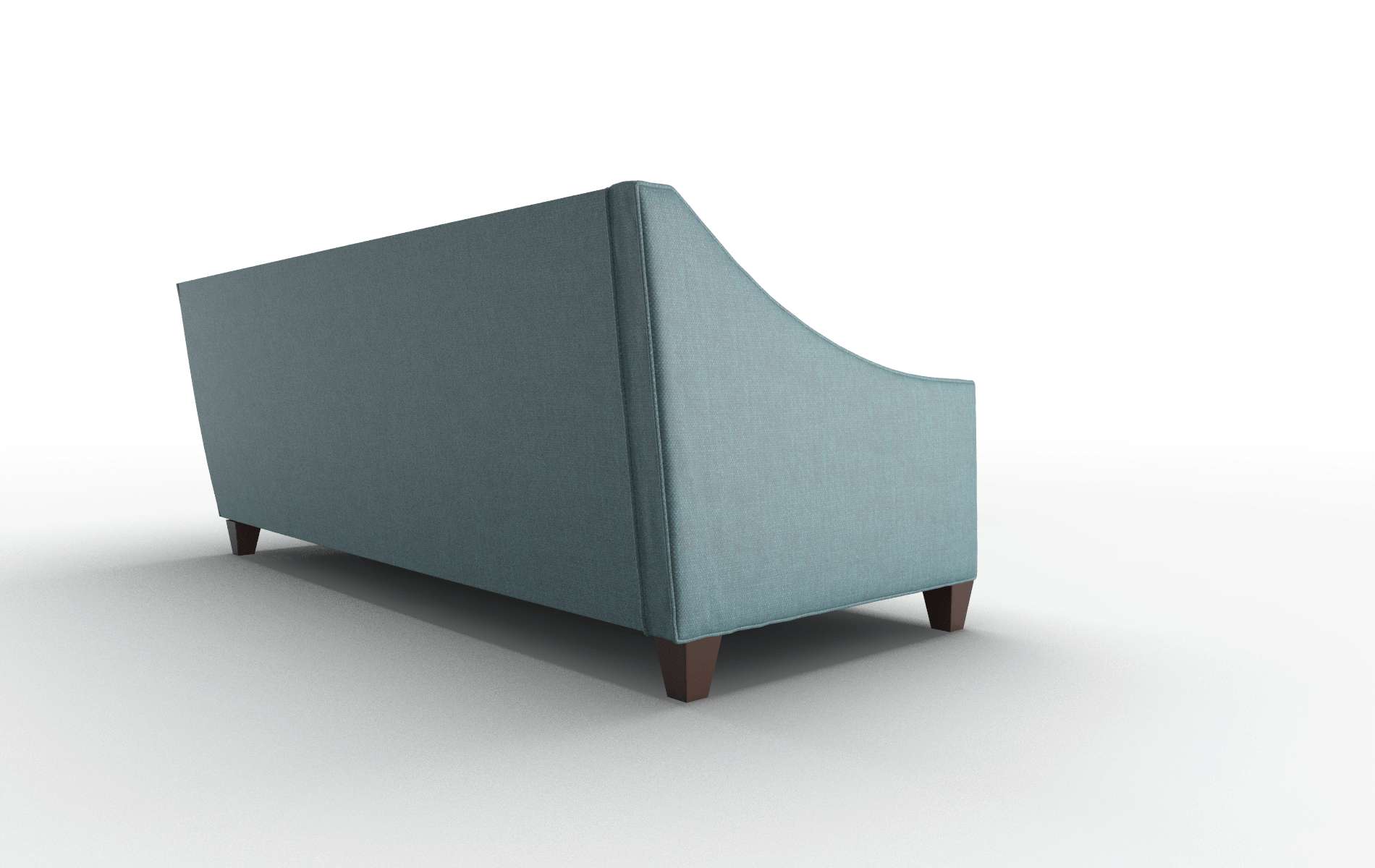 Berlin Simplex Blue_moon Sectional espresso legs 3