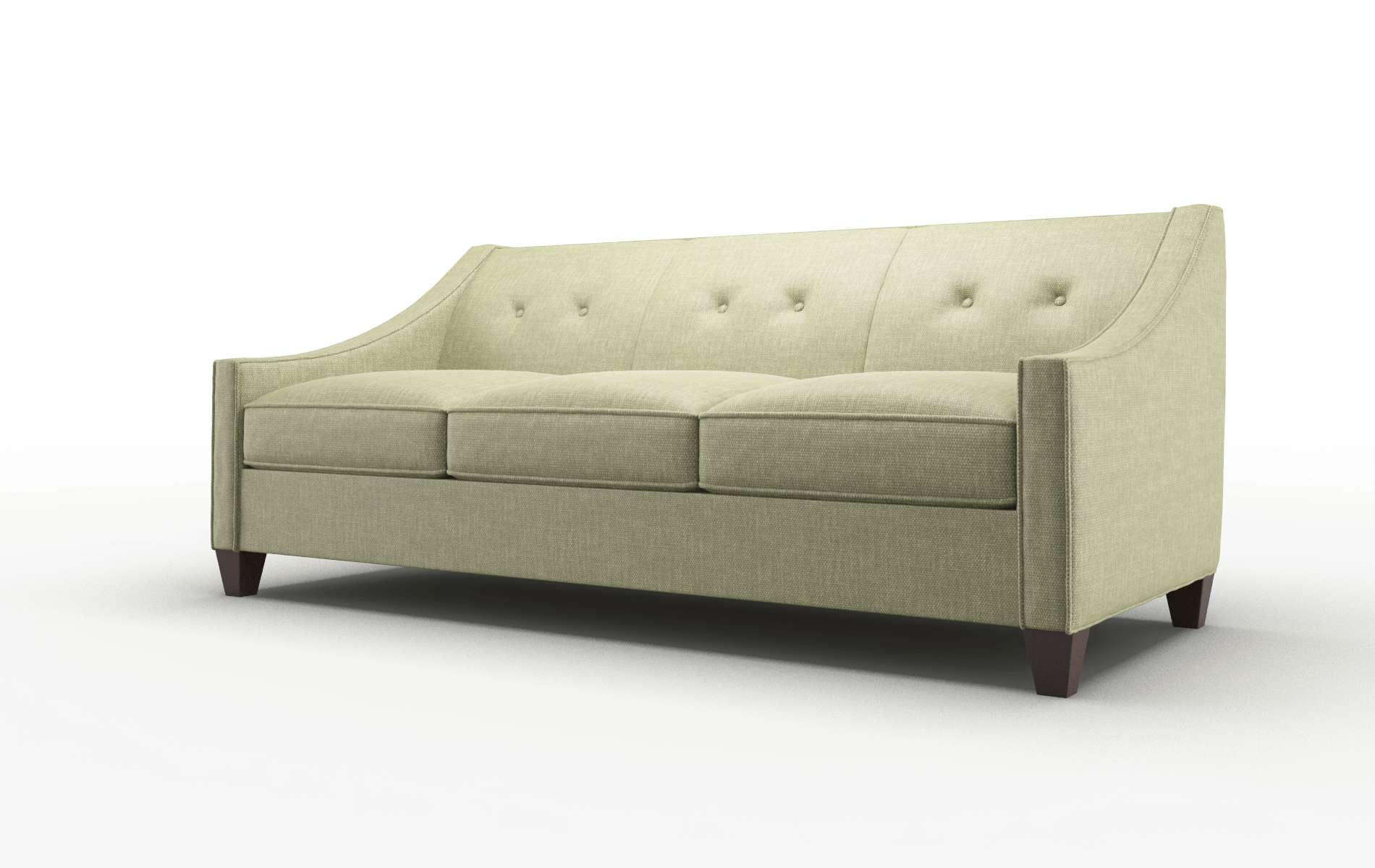 Berlin Simplex Sour_apple Sofa espresso legs 4